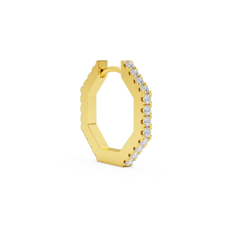billion-avenue-novi-diamond-boucle-d-oreille-dor-e-zirconia image 1