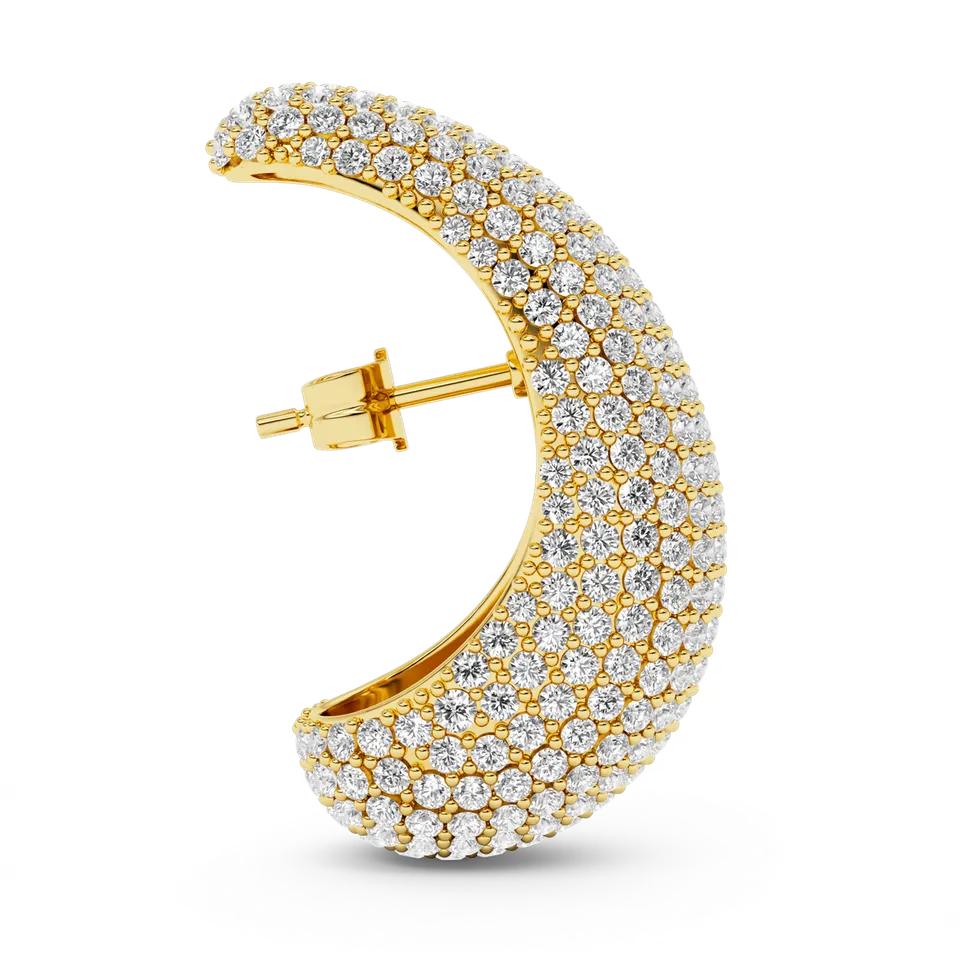 billion-avenue-bulb-diamond-clou-d-oreille-dor-zirconia image 1