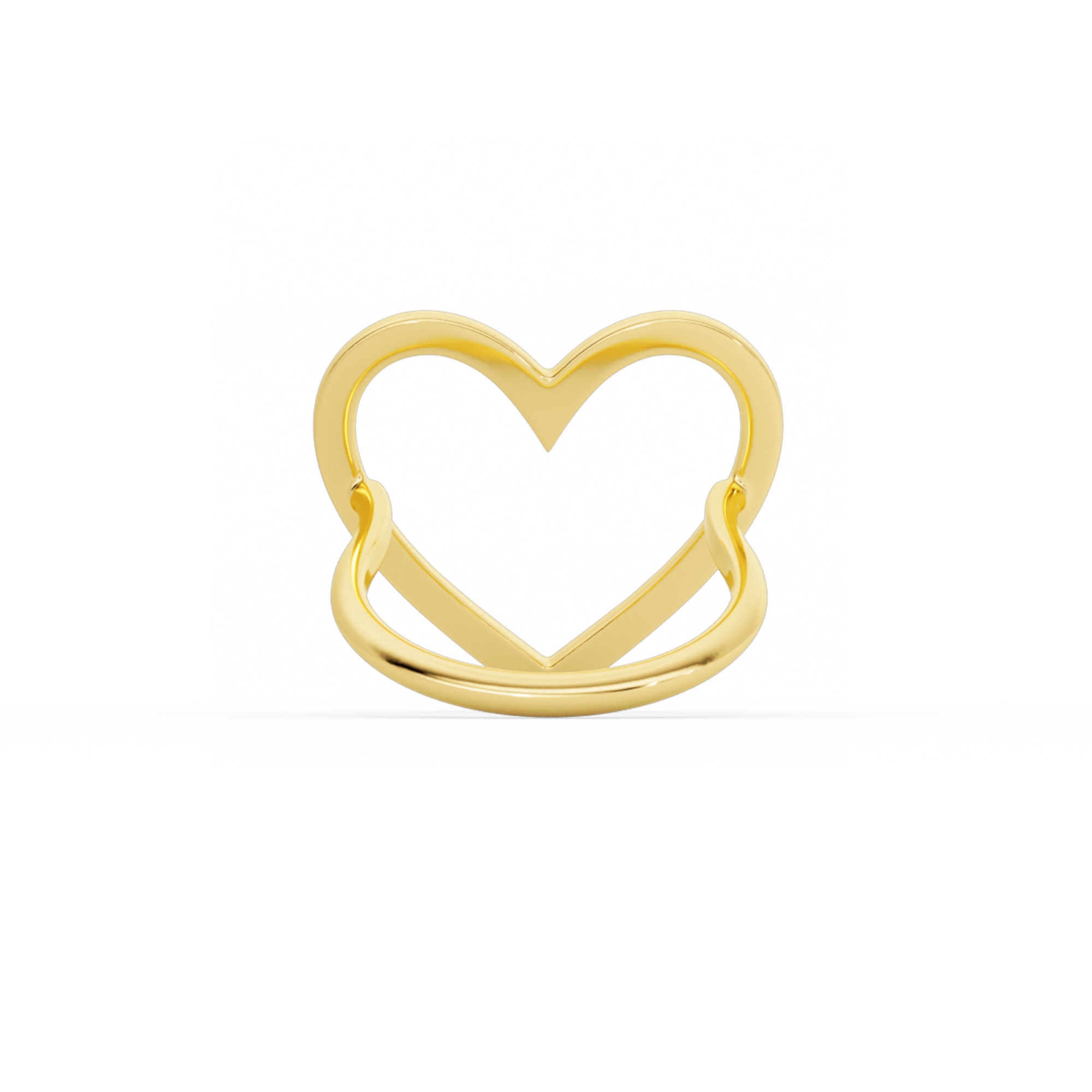 billion-avenue-heart-bague-c-ur-dor-e-taille-51 image 4