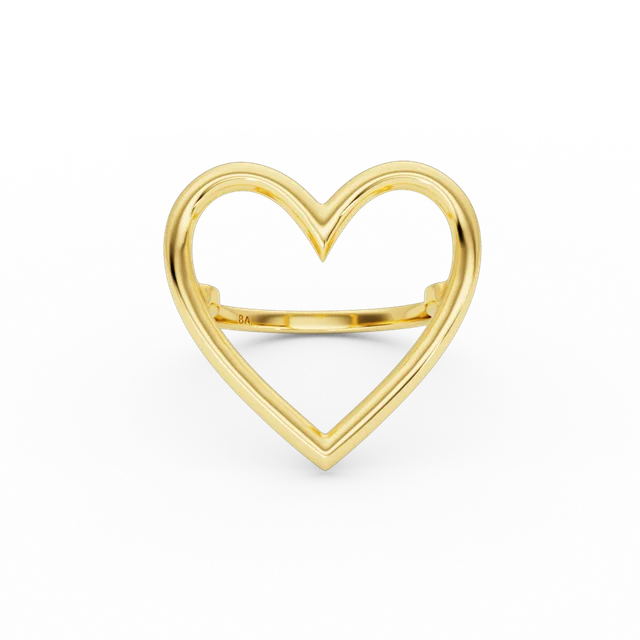 billion-avenue-heart-bague-c-ur-dor-e-taille-51 image 1