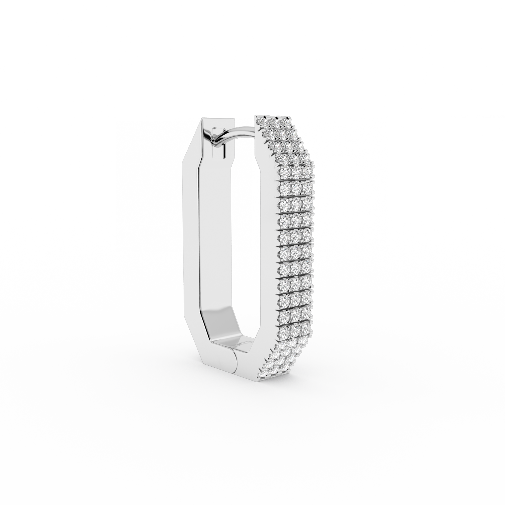 billion-avenue-octa-max-short-boucle-d-oreille-dor-e-zircon-25mm image 6