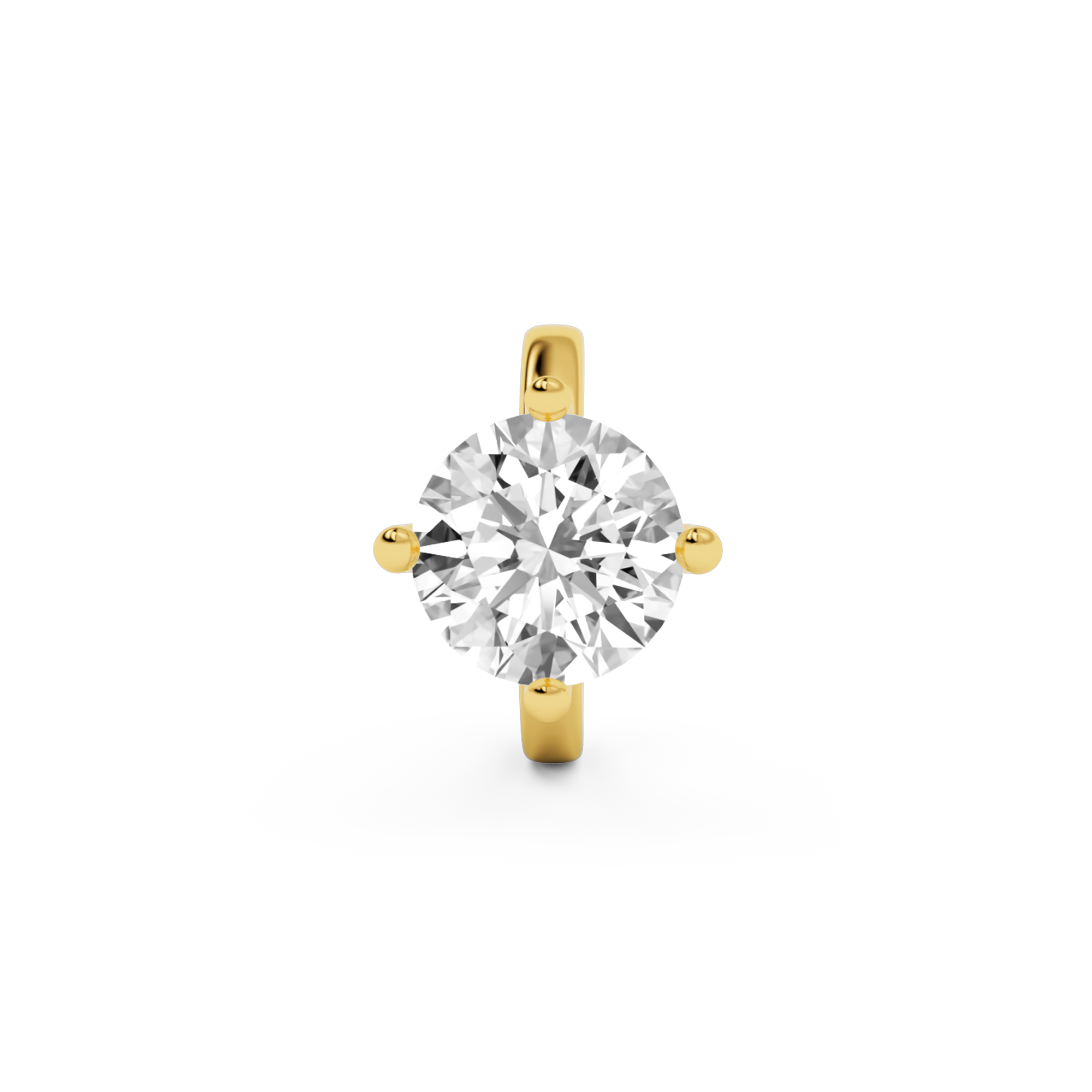 billion-avenue-solitaire-classic-earcuff-dor-fin image 4