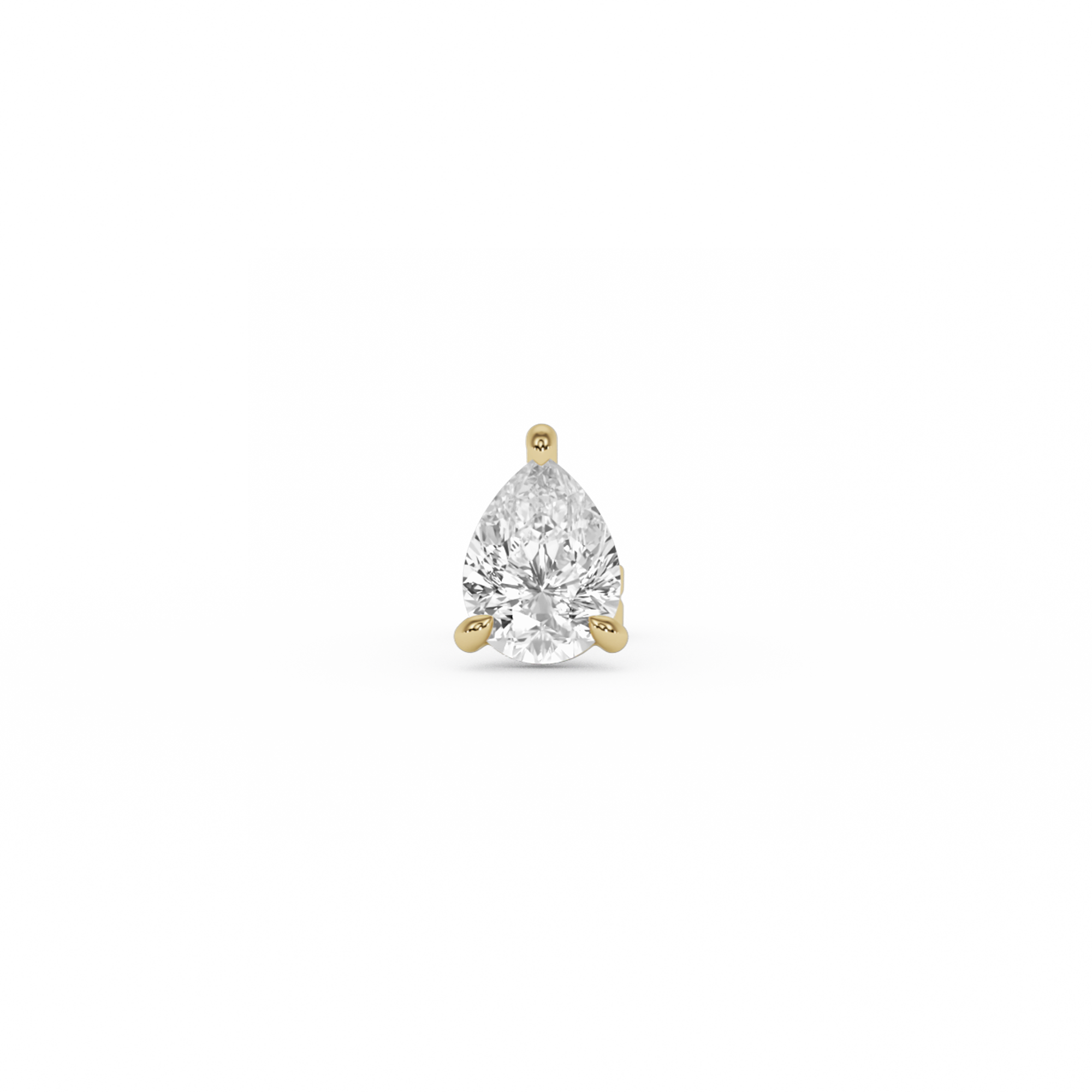 billion-avenue-pear-diamond-puce-doreille-doree-zircon image 1