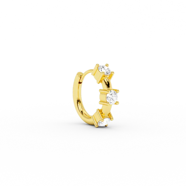 billion-avenue-cleo-boucle-doreille-doree-11mm image 1