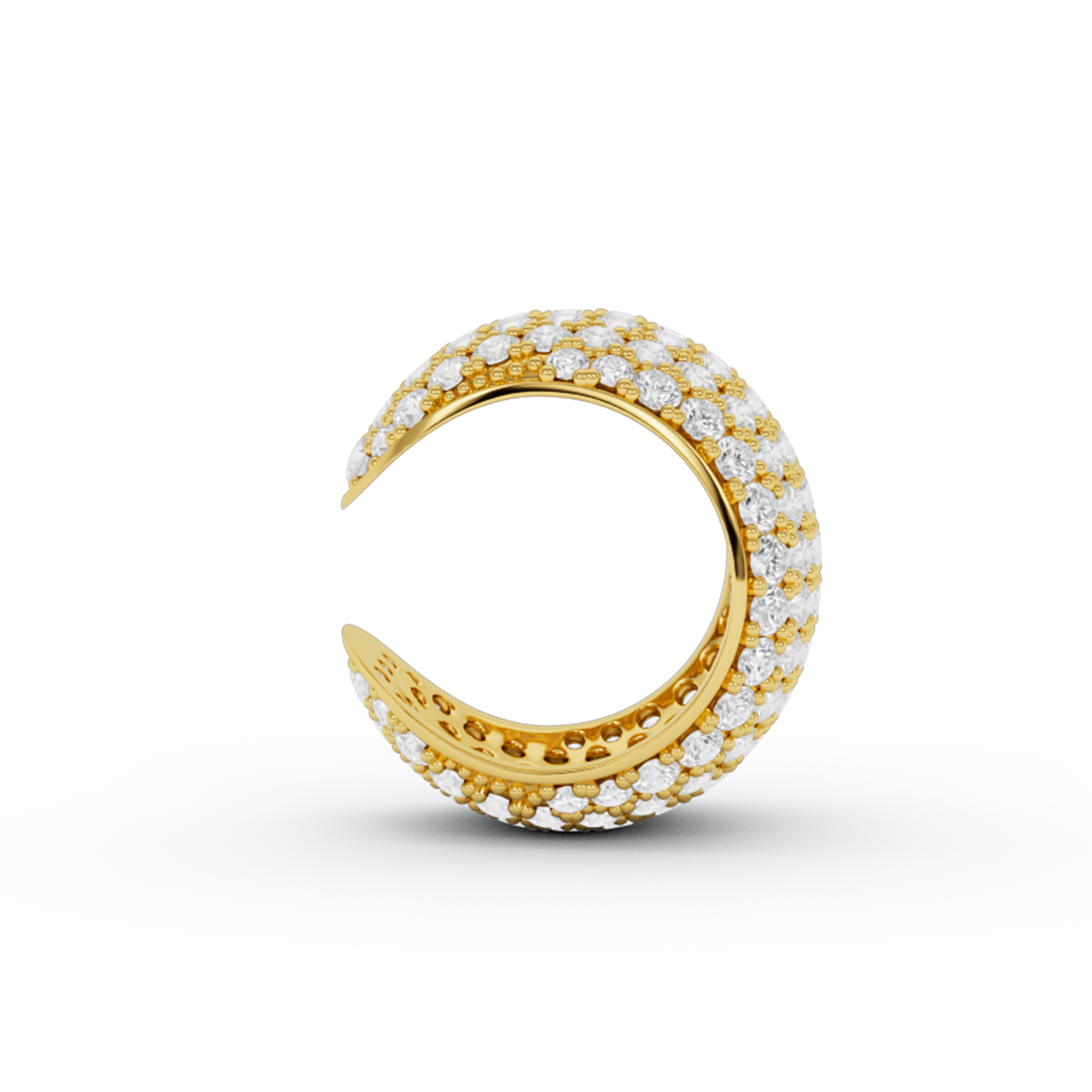 billion-avenue-ara-diamond-earcuff-manchette-or-sans-per-age image 3