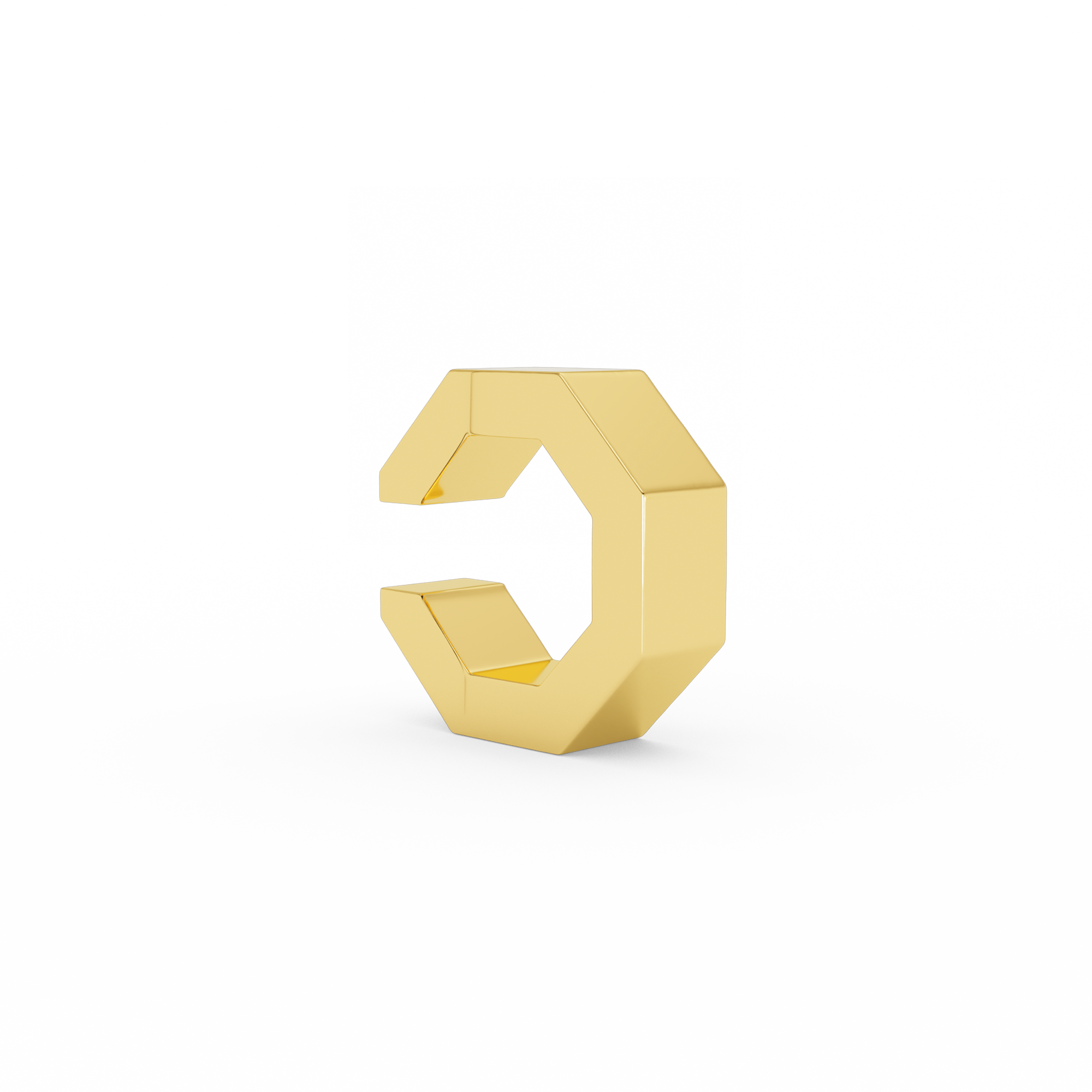 billion-avenue-edge-small-earcuff-dor-1-pi-ce-hypoallerg-nique image 1