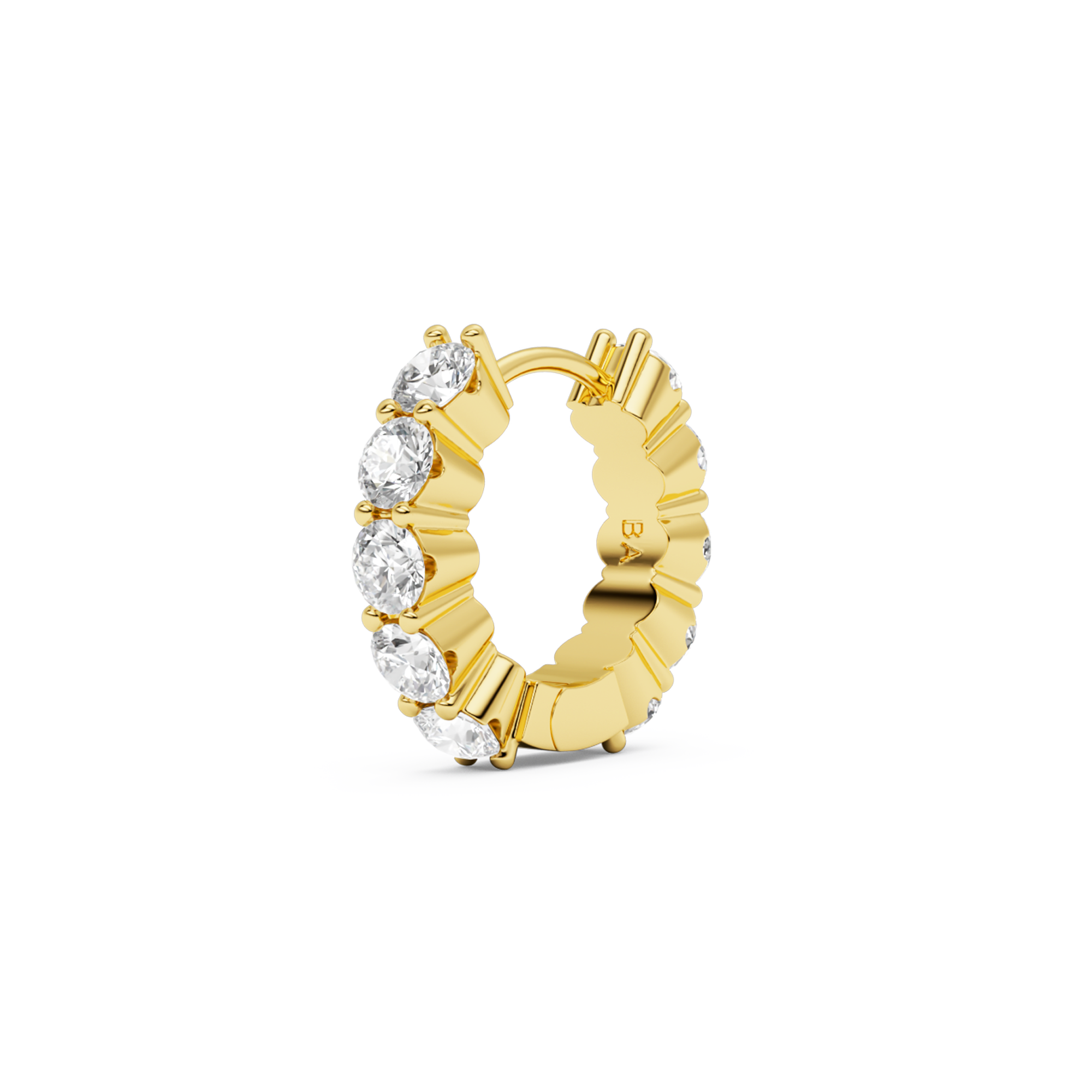 billion-avenue-iris-mono-boucle-ronde-or-zirconia-23mm image 4