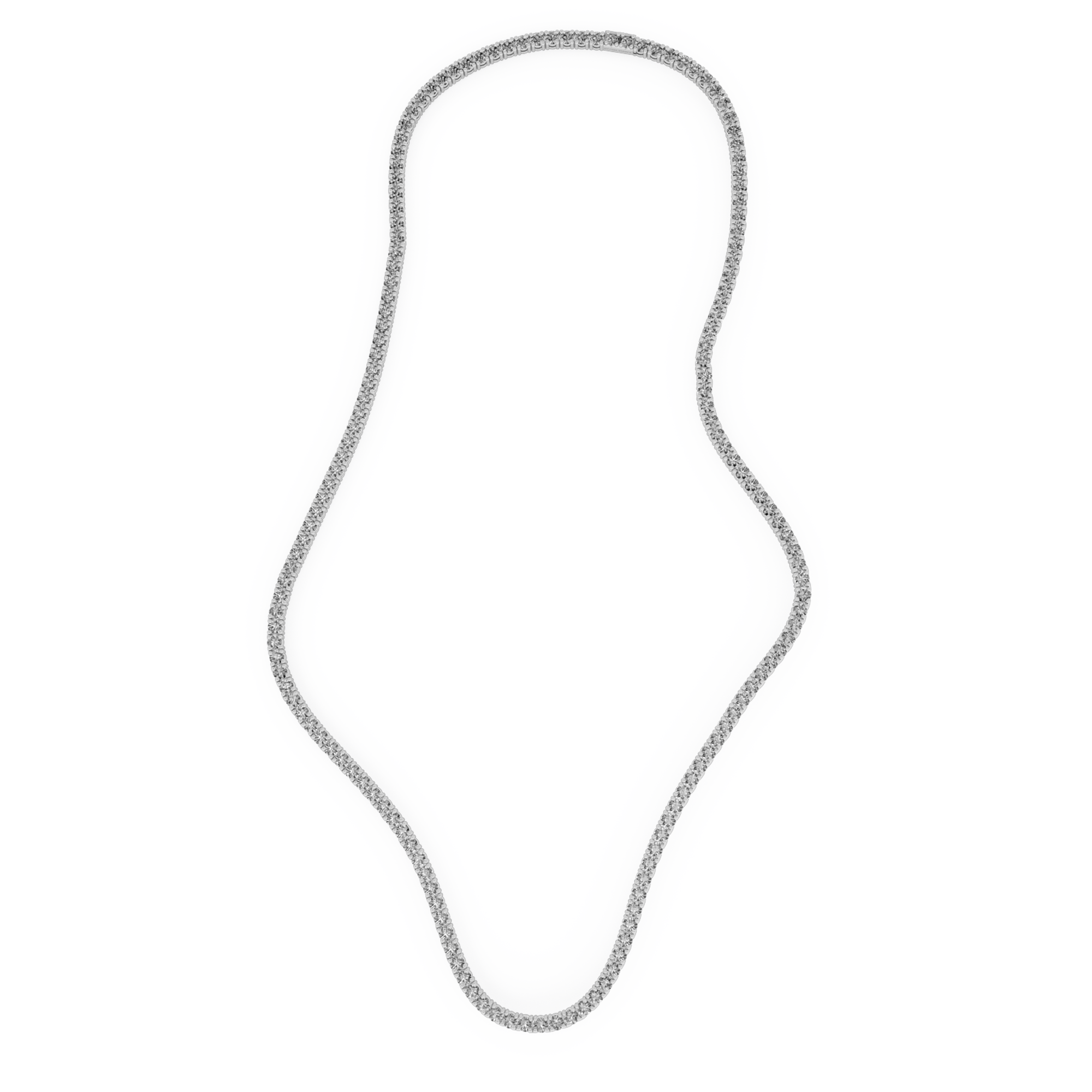 billion-avenue-tennis-diamond-collier-argent-40-cm-3-mm image 1