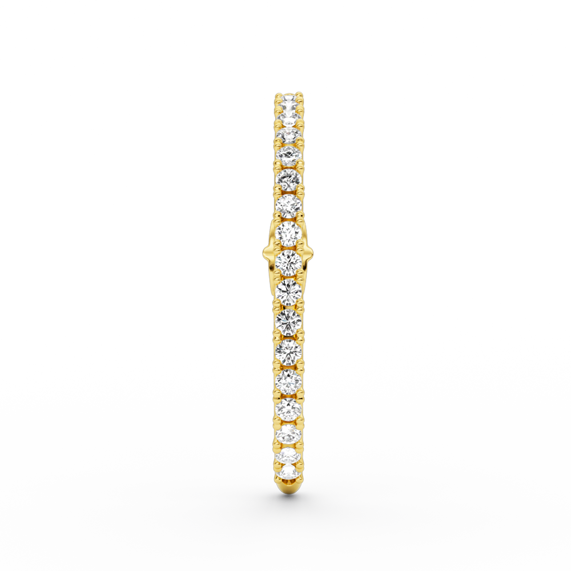 billion-avenue-long-diamond-hug-earstud-puce-dor-e-zirconia image 3