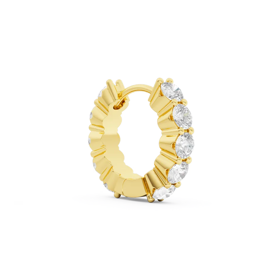 billion-avenue-iris-mono-boucle-ronde-or-zirconia-23mm image 1