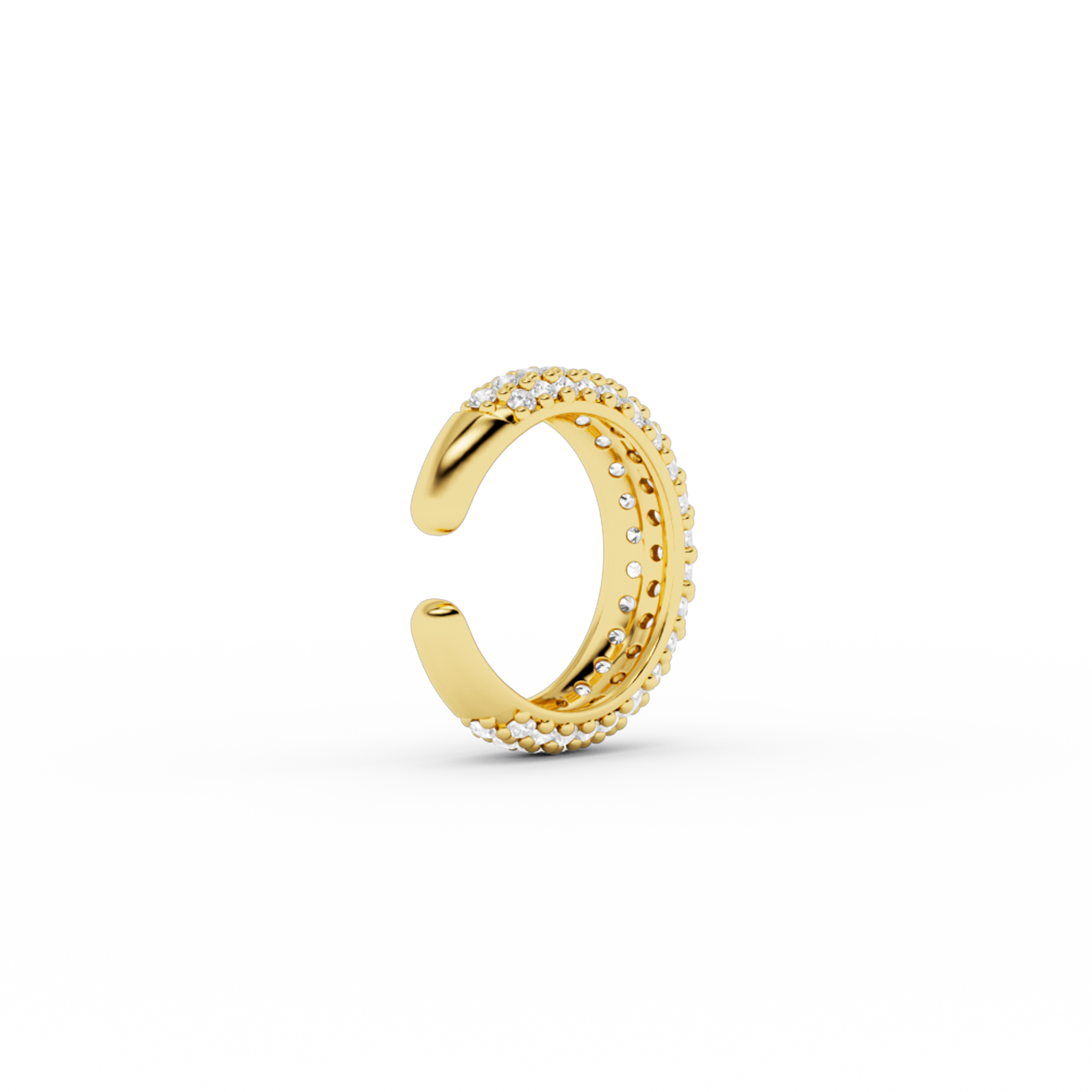 billion-avenue-bea-earcuff-dor-sans-piercing-zircon image 4