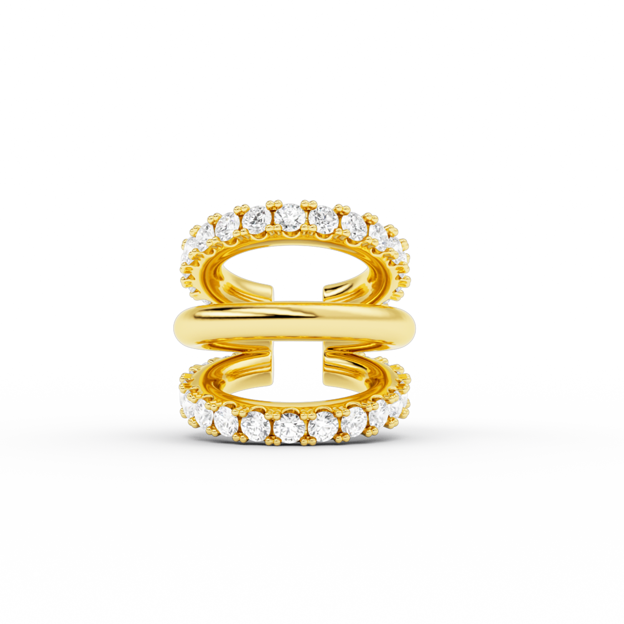 billion-avenue-mary-diamond-earcuff-16mm-dor-mono image 2