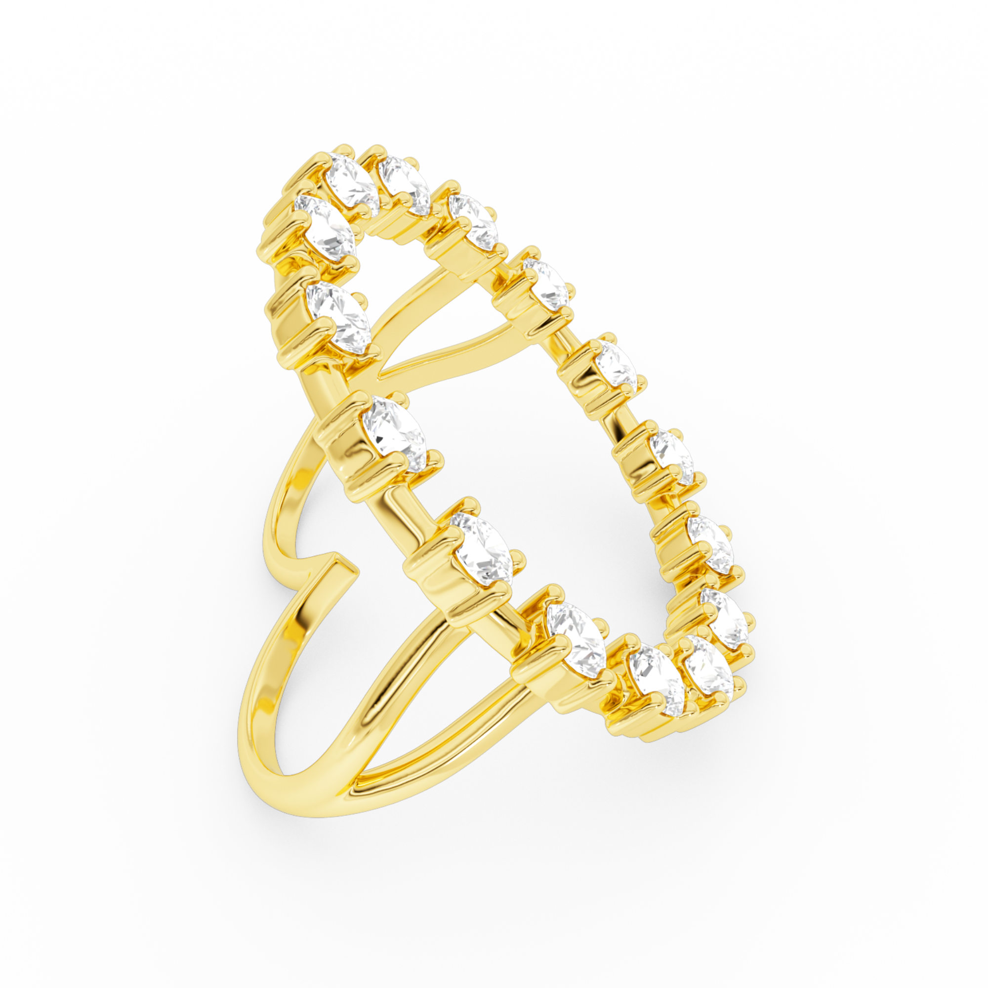 billion-avenue-ray-diamond-bague-dor-e-pierre-blanche image 4