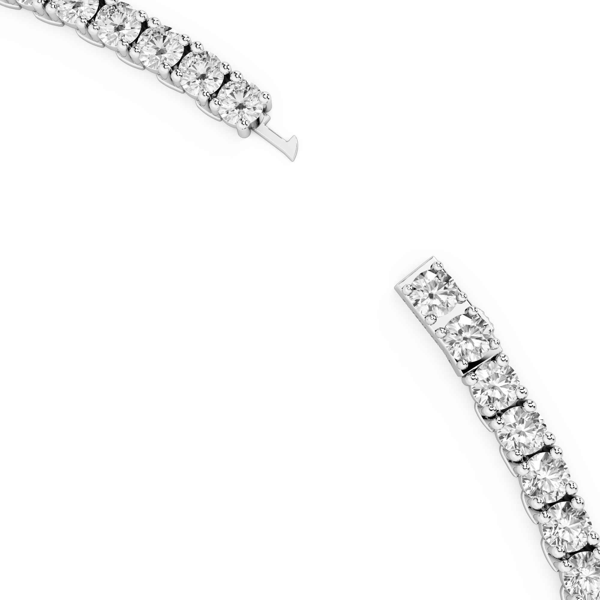 billion-avenue-tennis-collier-diamant-dor-45-cm-4-mm image 3