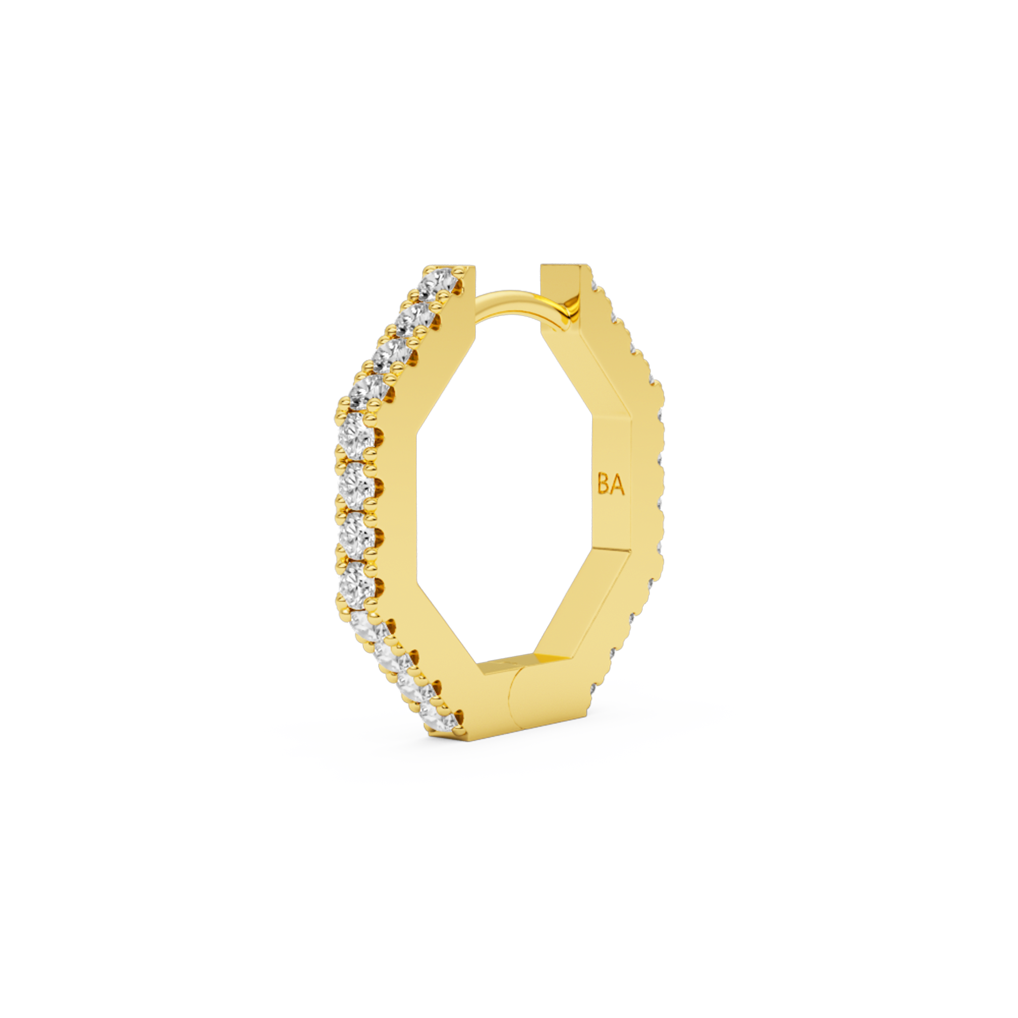 billion-avenue-novi-diamond-boucle-d-oreille-dor-e-zirconia image 3