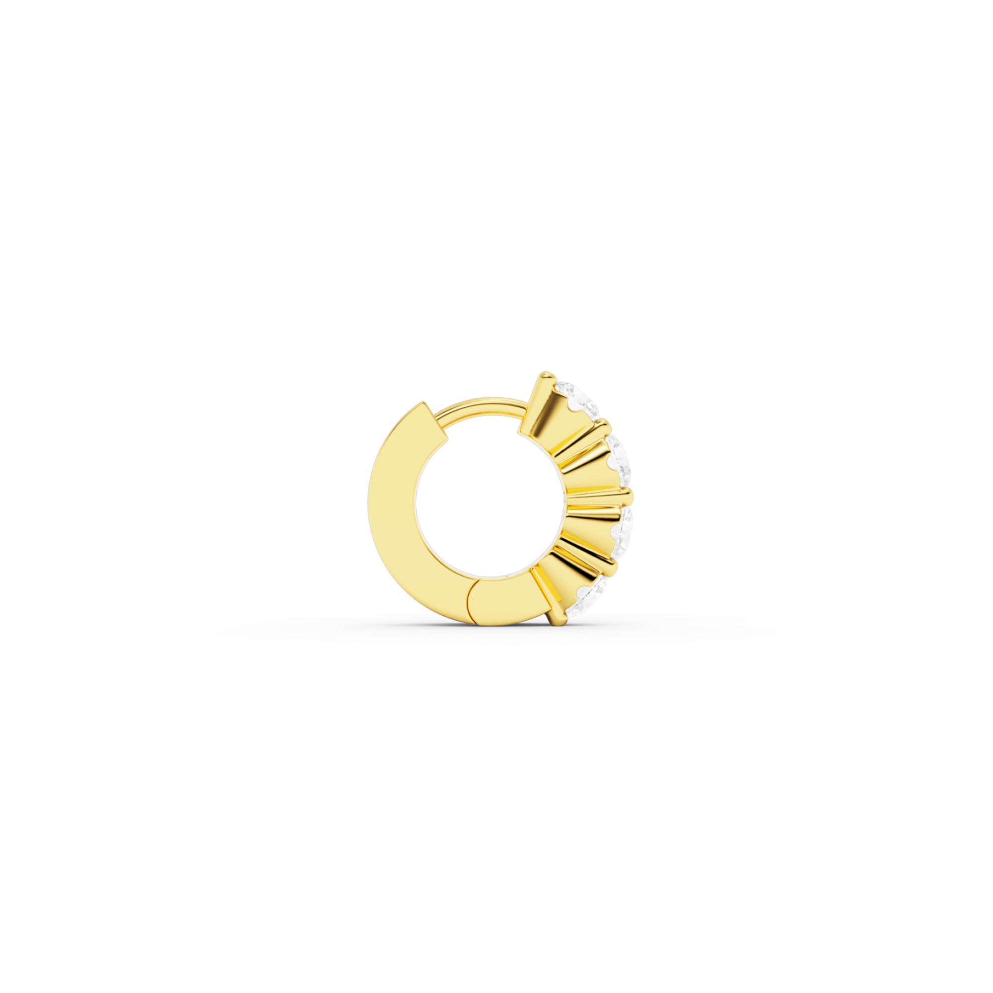 billion-avenue-iris-xs-boucle-doreille-doree-zircon-23mm image 2