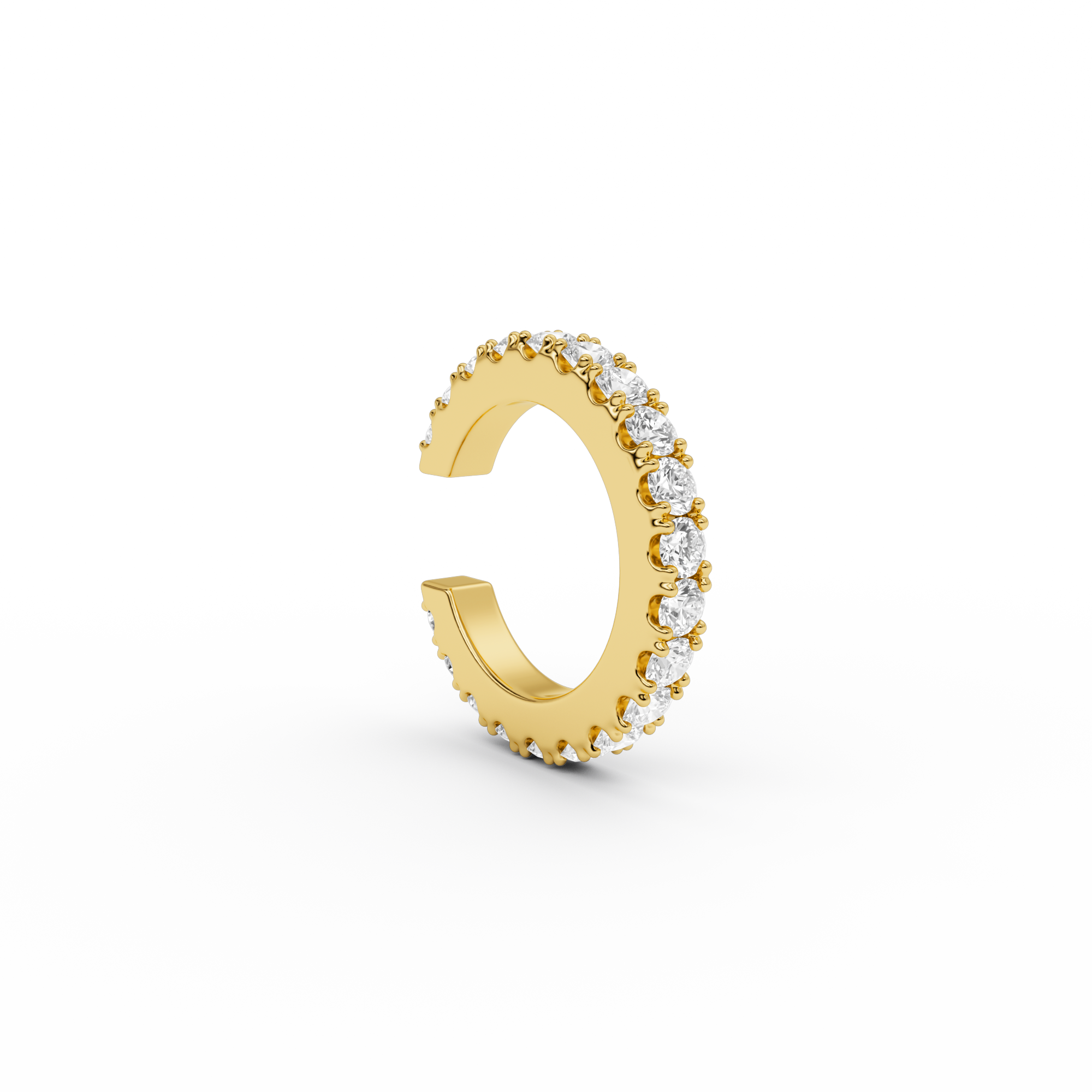 billion-avenue-classic-diamond-earcuff-dor-strass-10-mm image 1