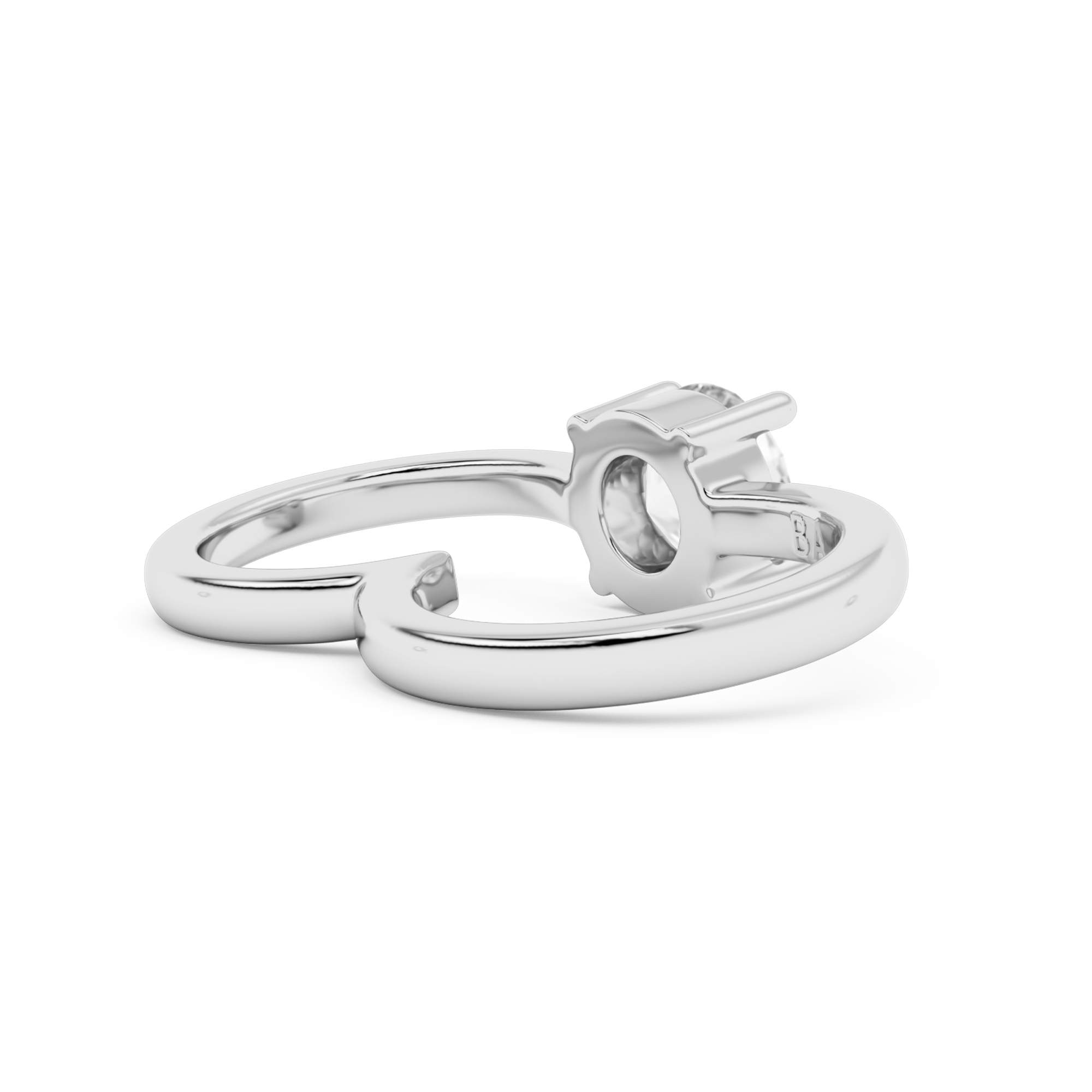 billion-avenue-gaya-solitaire-bague-double-doigt-dor-s-zirconia image 7