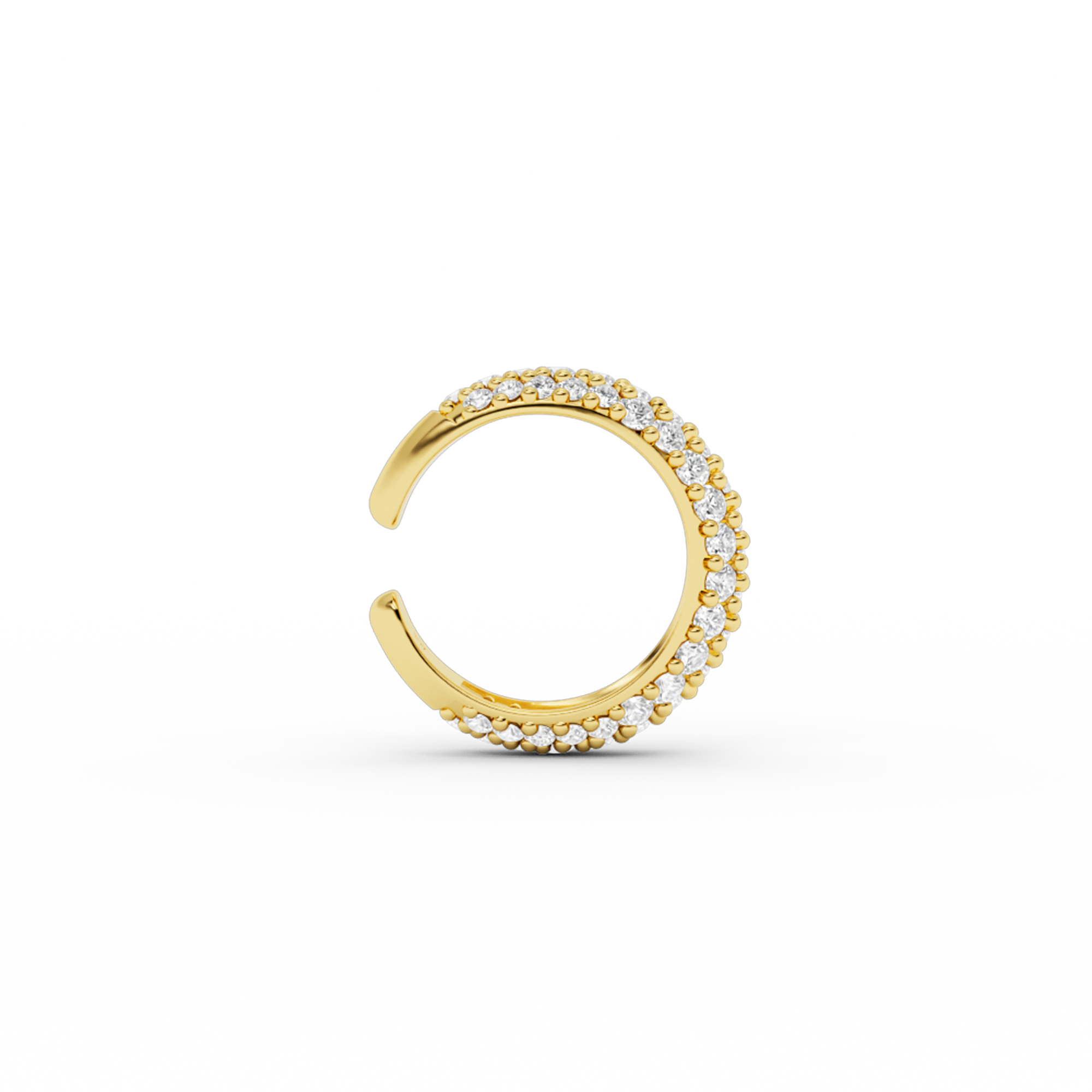 billion-avenue-bea-earcuff-dor-sans-piercing-zircon image 3
