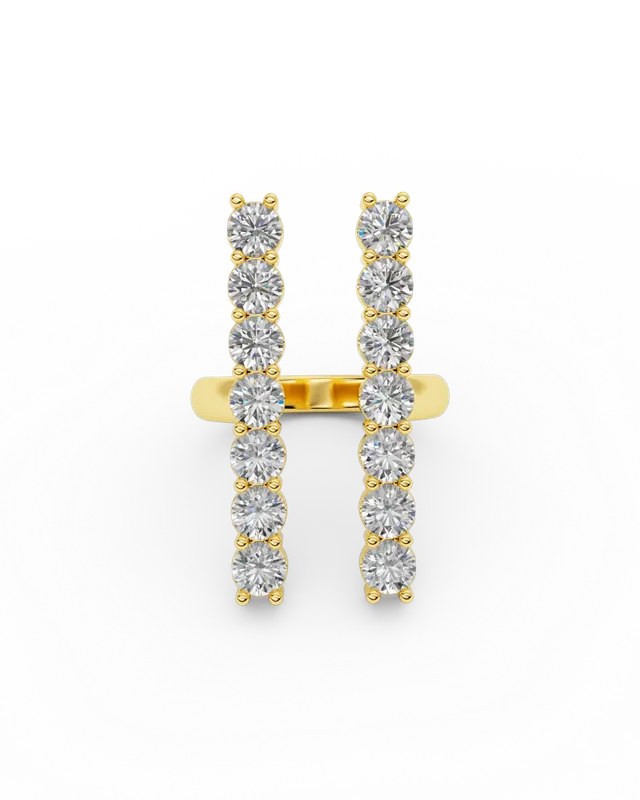 billion-avenue-iris-bague-ajustable-dor-zirconia image 1