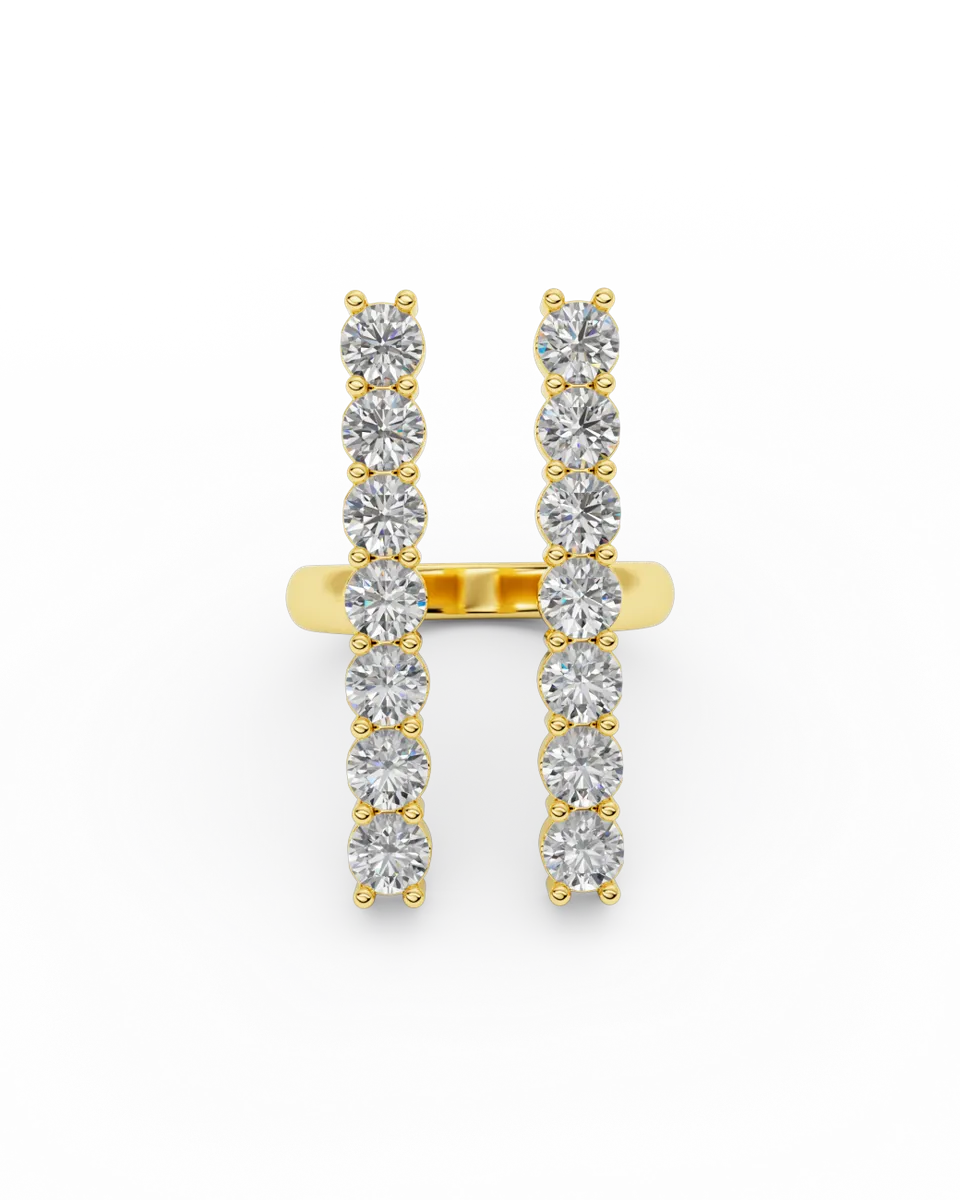 billion-avenue-iris-bague-ajustable-dor-zirconia image 1