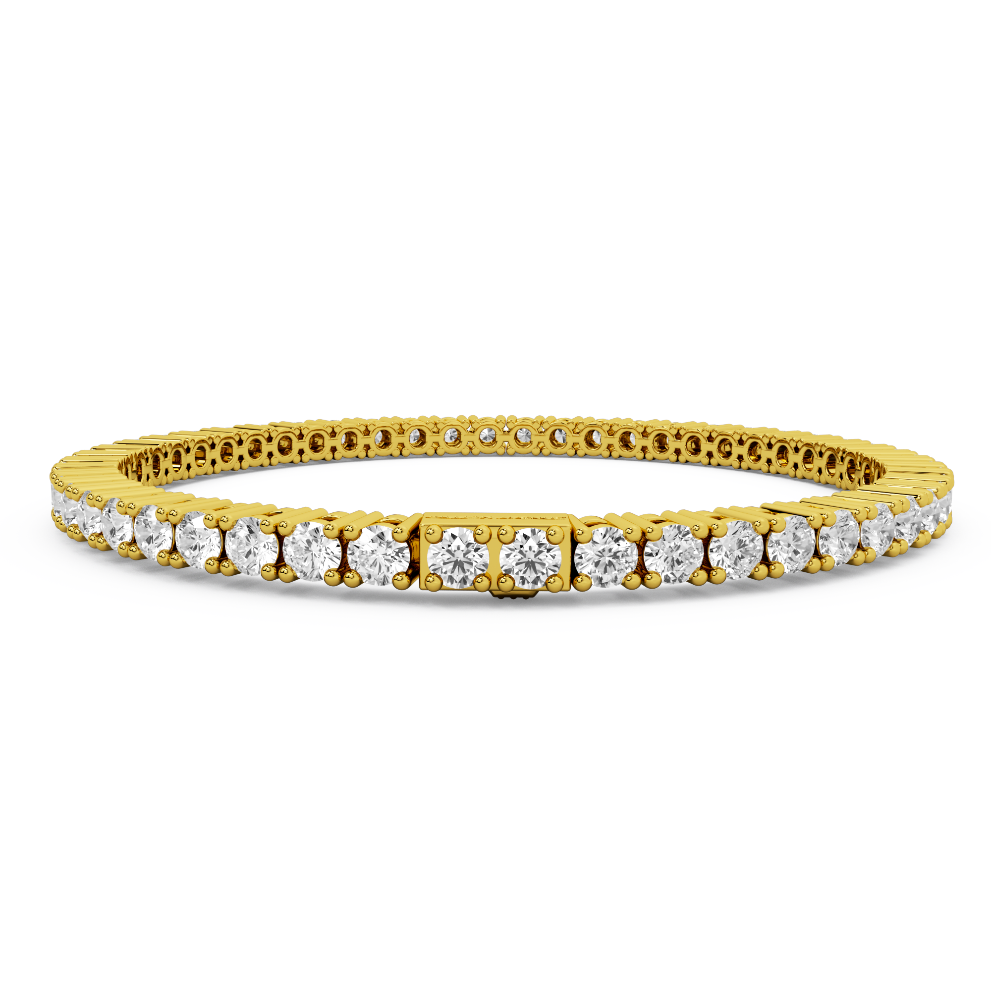 billion-avenue-tennis-diamond-bracelet-dor-3-mm-17-cm image 7