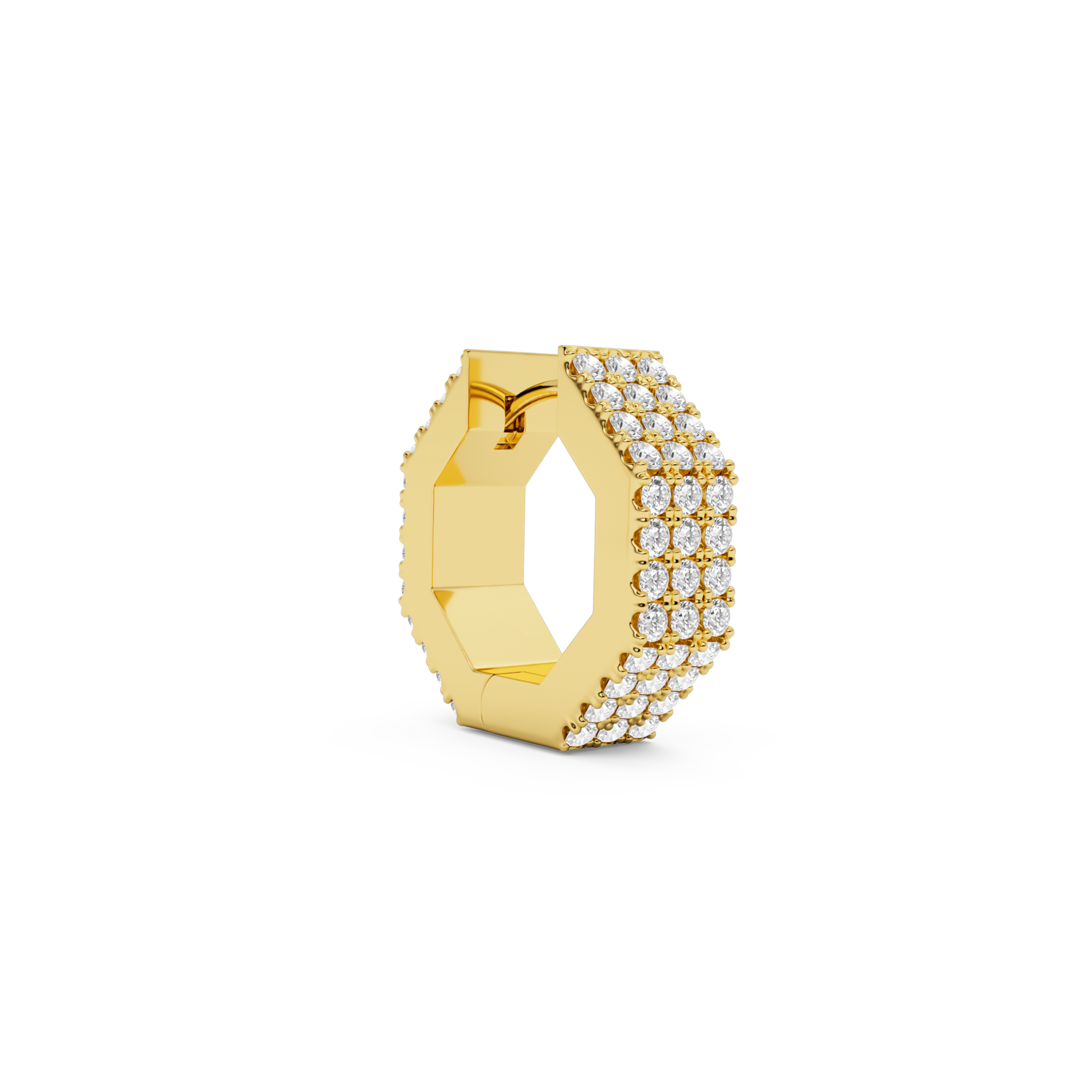 billion-avenue-edge-small-diamond-boucle-dor-e-zirconia image 1