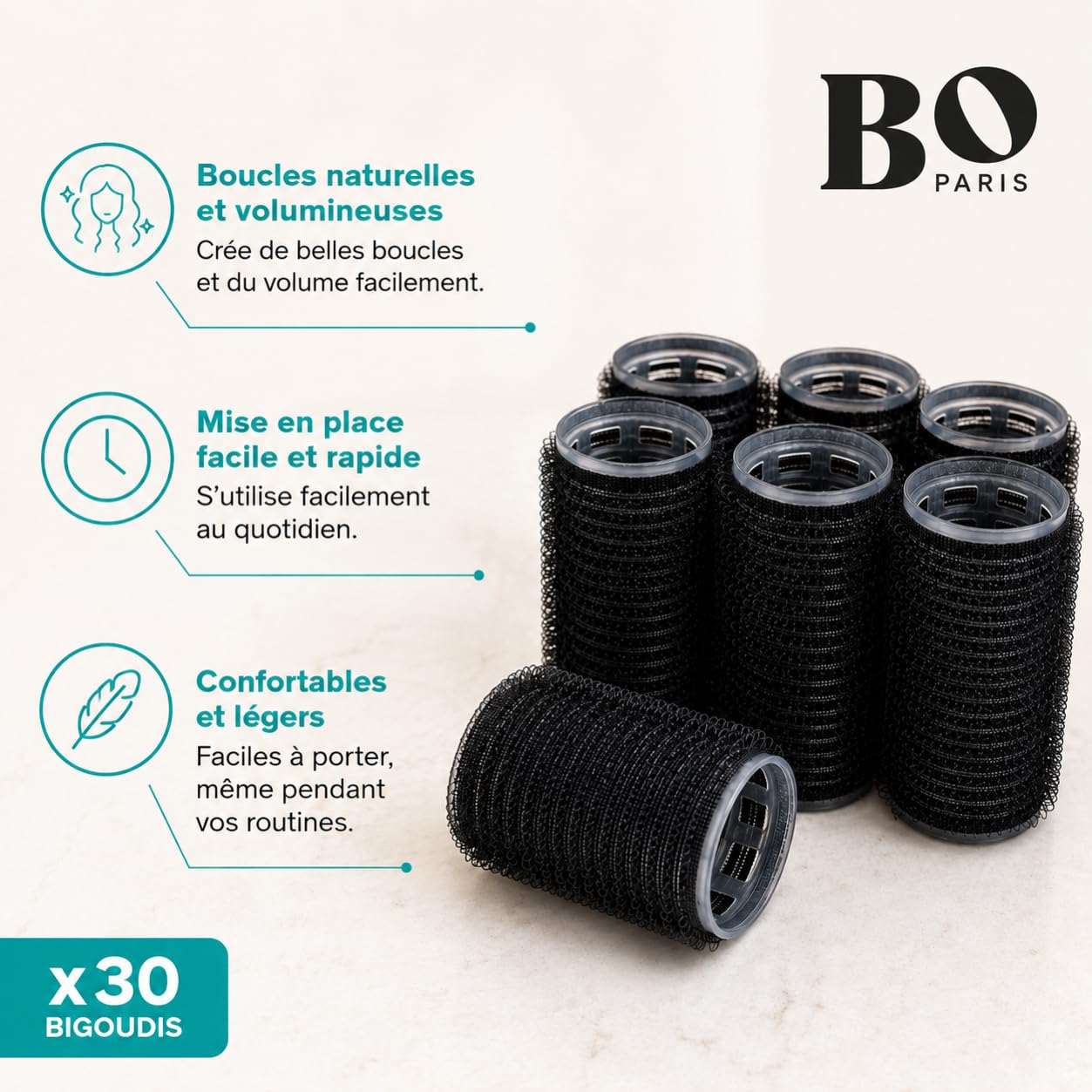 bo-paris-lot-30-bigoudis-autofixants-moyen-diam-tre-cheveux-pais image 3