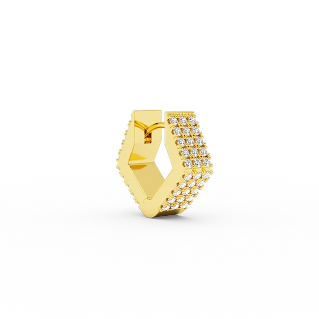 billion-avenue-may-diamond-boucle-dor-e-zirconia-14-mm image 1