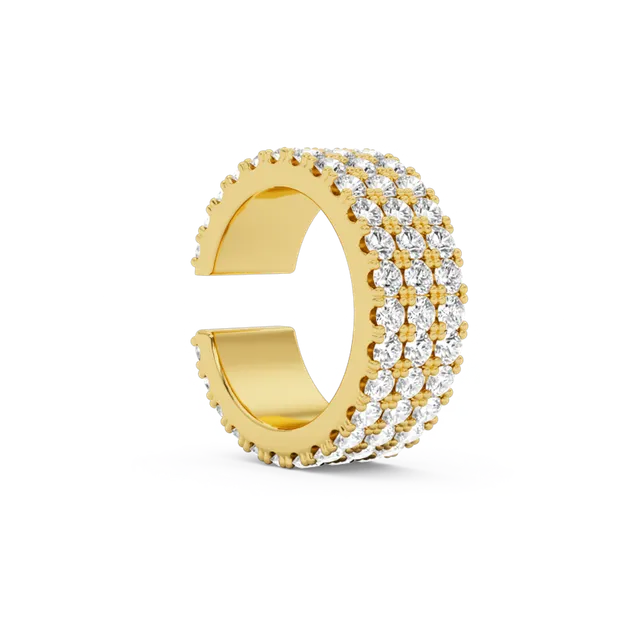 billion-avenue-flat-diamond-earcuff-dor-1-pi-ce-sans-per-age image 1