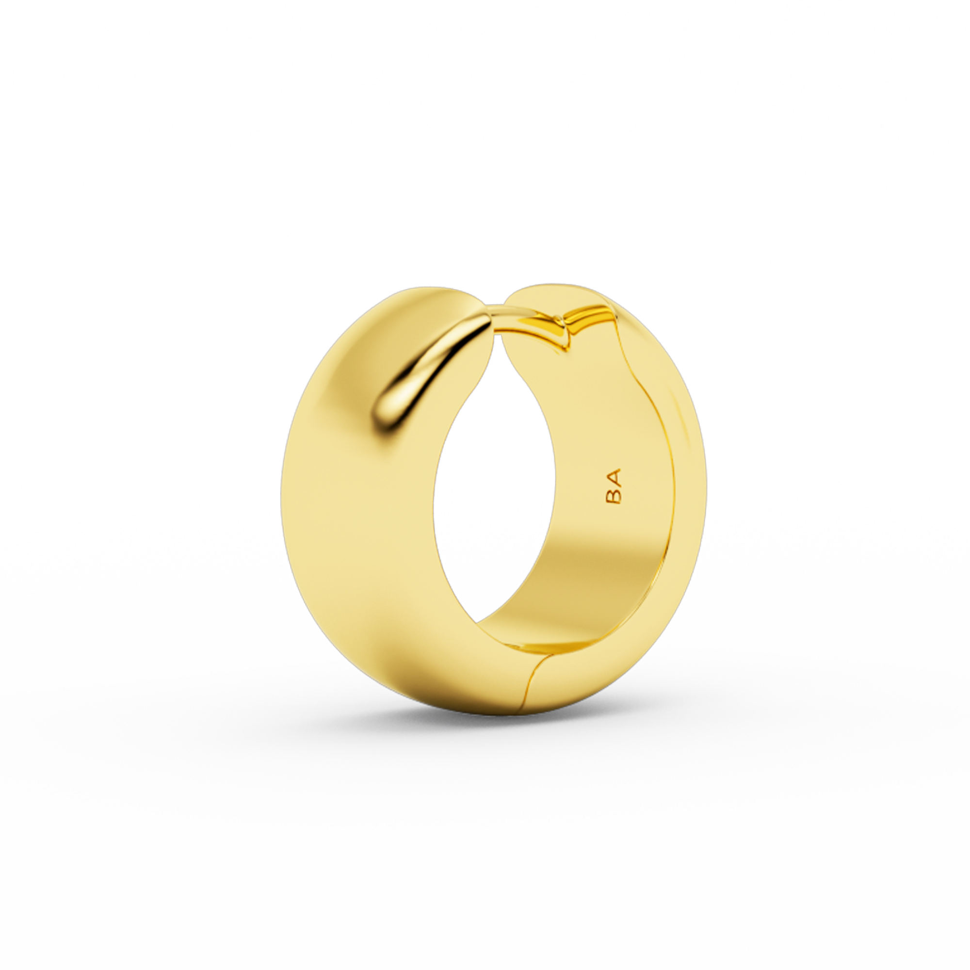 billion-avenue-bay-boucle-d-oreille-14mm-dor-mono image 3