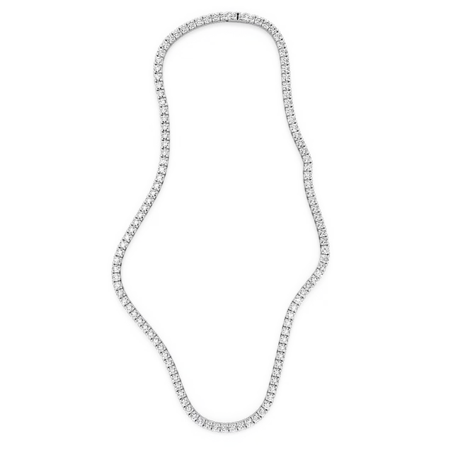 billion-avenue-tennis-collier-diamant-dor-45-cm-4-mm image 1