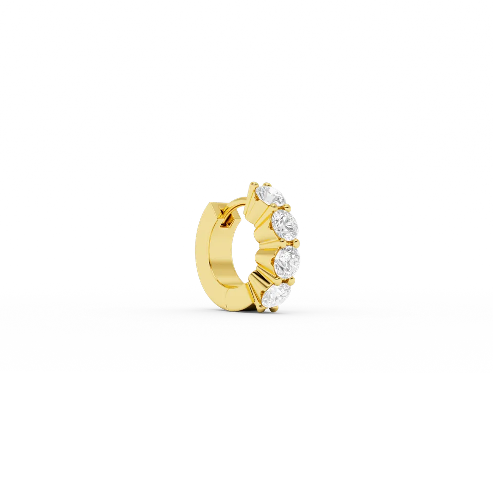 billion-avenue-iris-xs-boucle-doreille-doree-zircon-23mm image 1