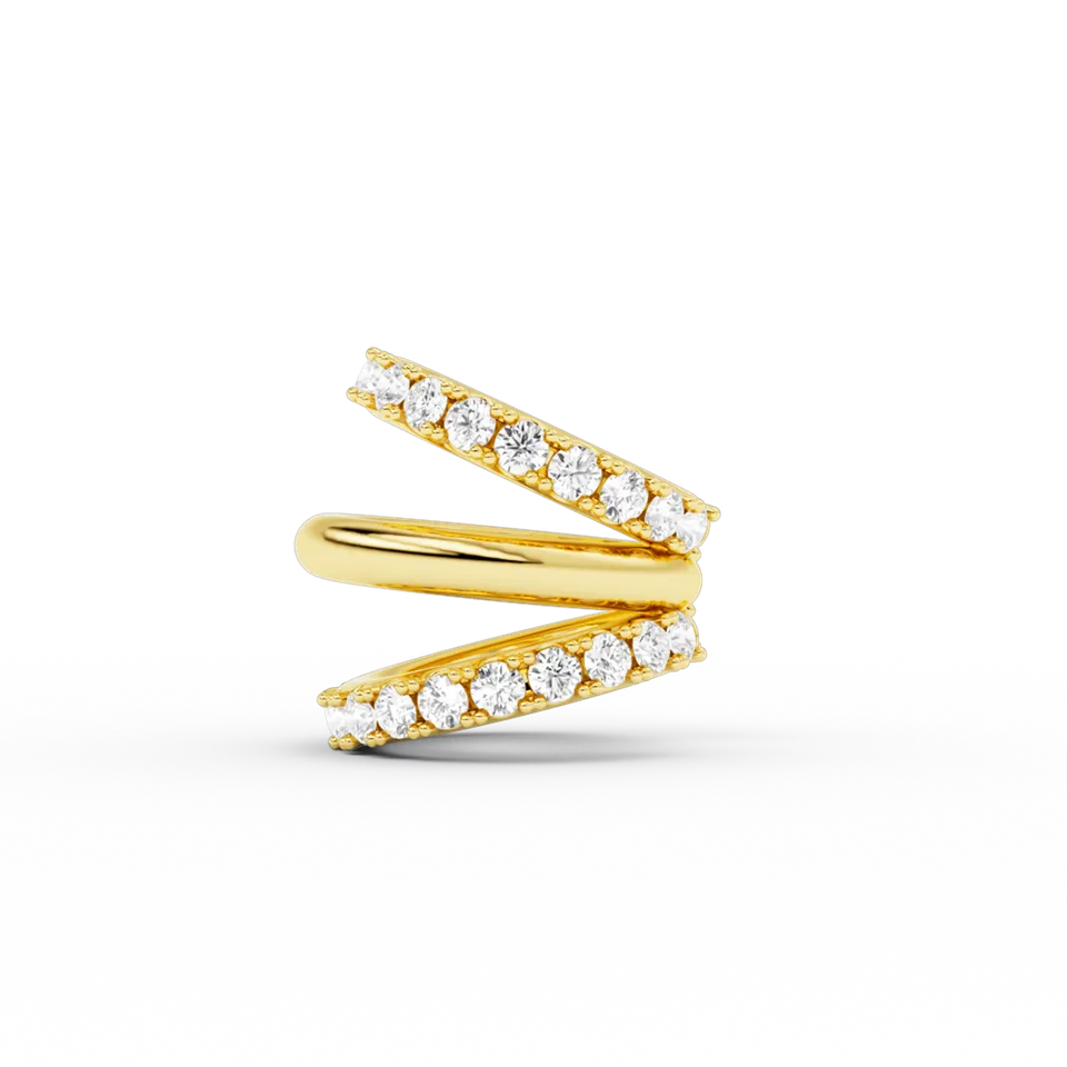 billion-avenue-mary-diamond-earcuff-16mm-dor-mono image 1