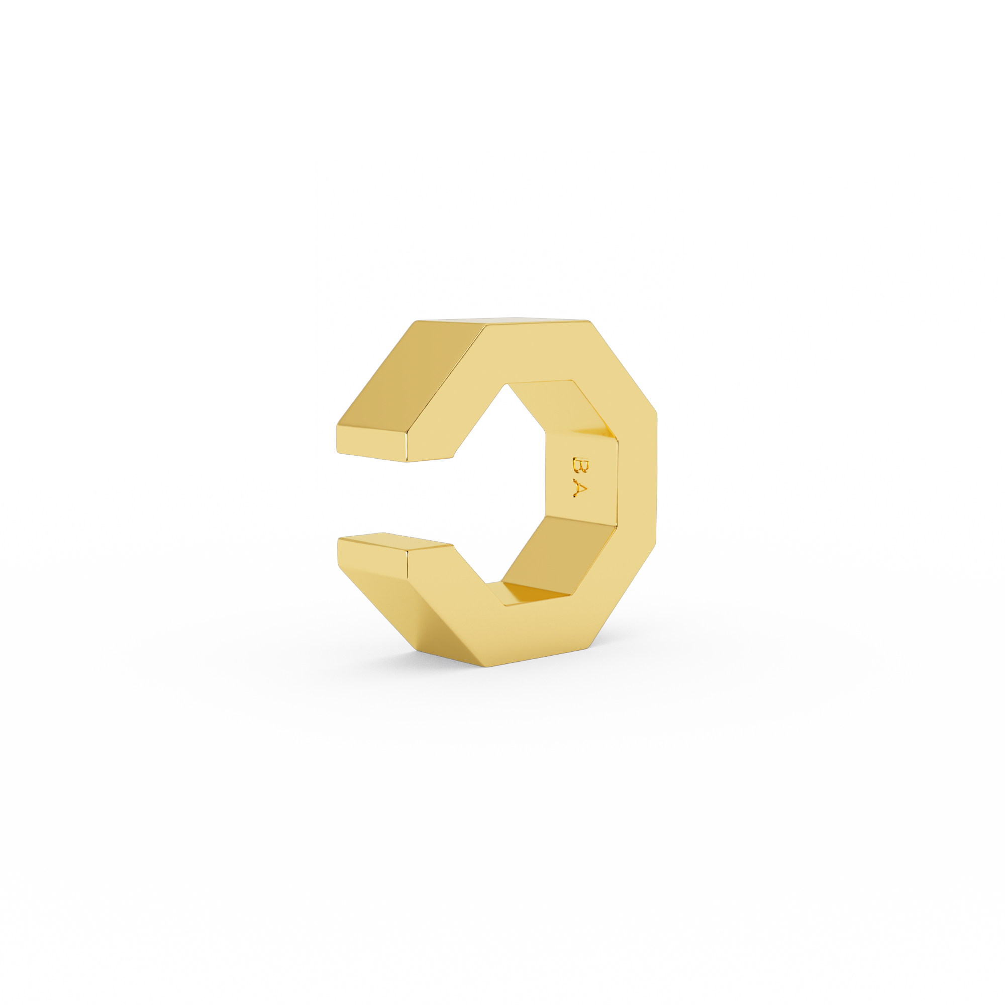 billion-avenue-edge-small-earcuff-dor-1-pi-ce-hypoallerg-nique image 3