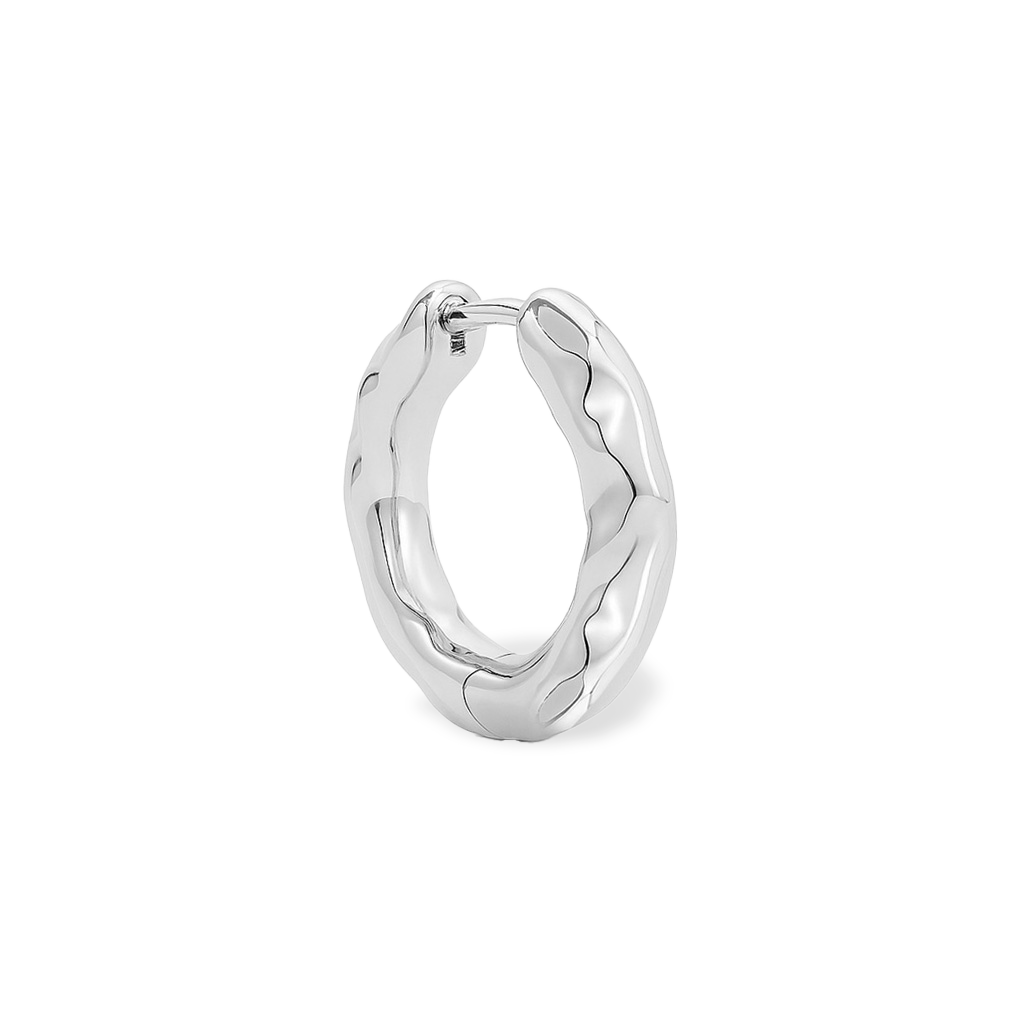 billion-avenue-kos-molten-boucle-doreille-doree-23mm image 3