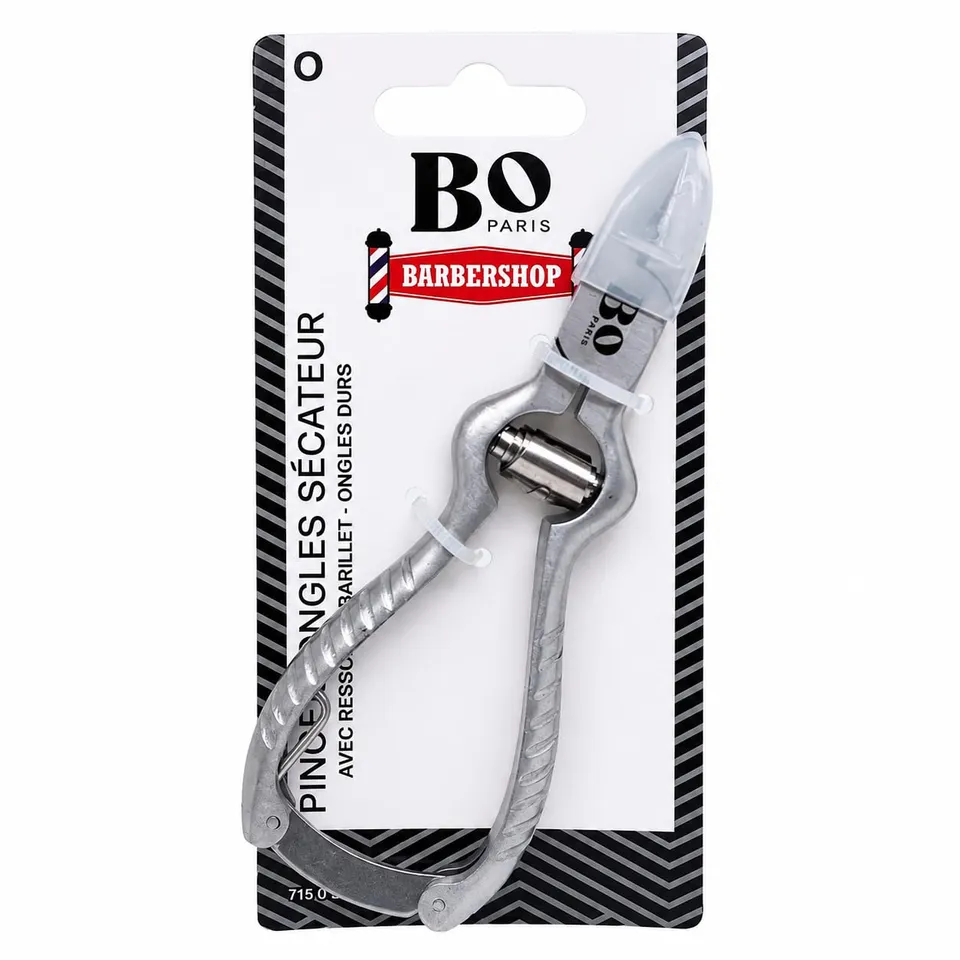 bo-paris-the-barber-shop-pince-ongles-s-cateur-inox-ongles-durs image 1