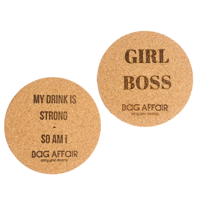 bag-affair-accessoires-dessous-de-verre-li-ge-set-4-girlboss image 1