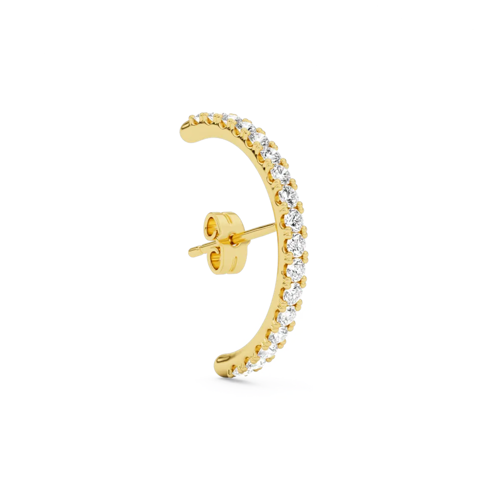 billion-avenue-diamond-hug-boucle-d-oreille-dor-e image 1