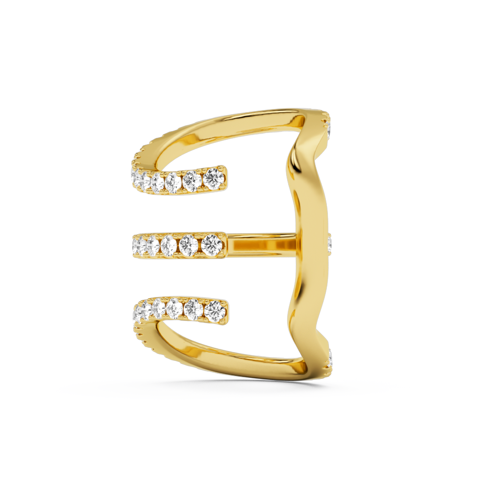 billion-avenue-trio-ivy-diamond-earcuff-dor-mono-zircon image 2