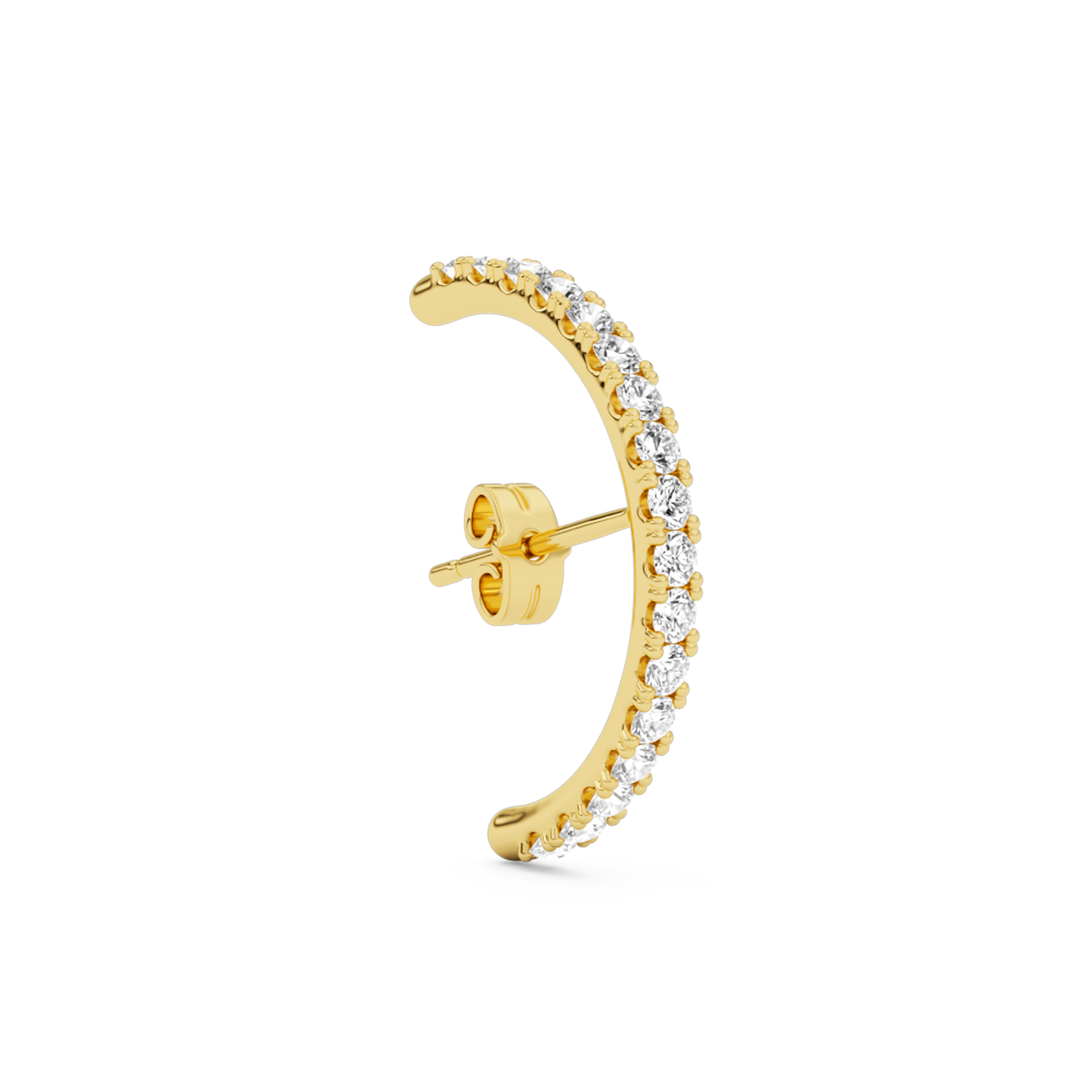 billion-avenue-diamond-hug-boucle-d-oreille-dor-e image 1