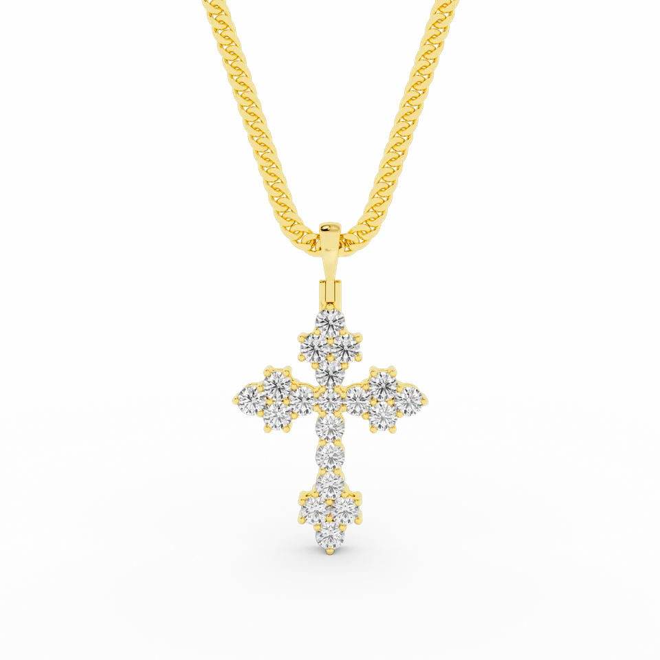 billion-avenue-ava-cross-collier-croix-dor-55-cm image 1