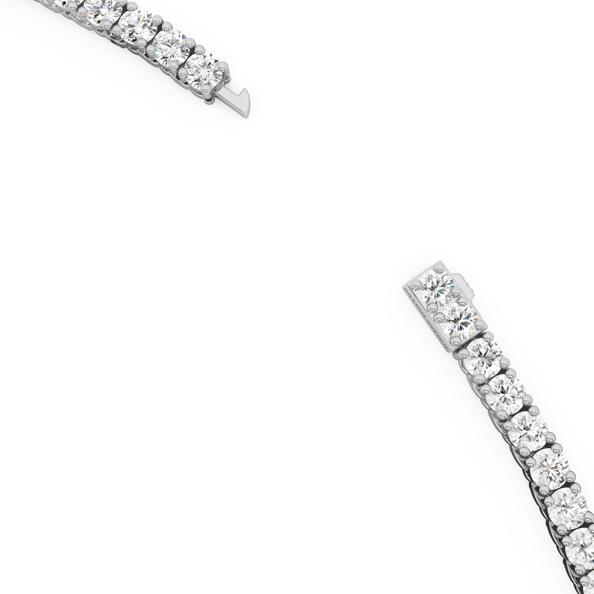 billion-avenue-tennis-diamond-collier-argent-40-cm-3-mm image 2