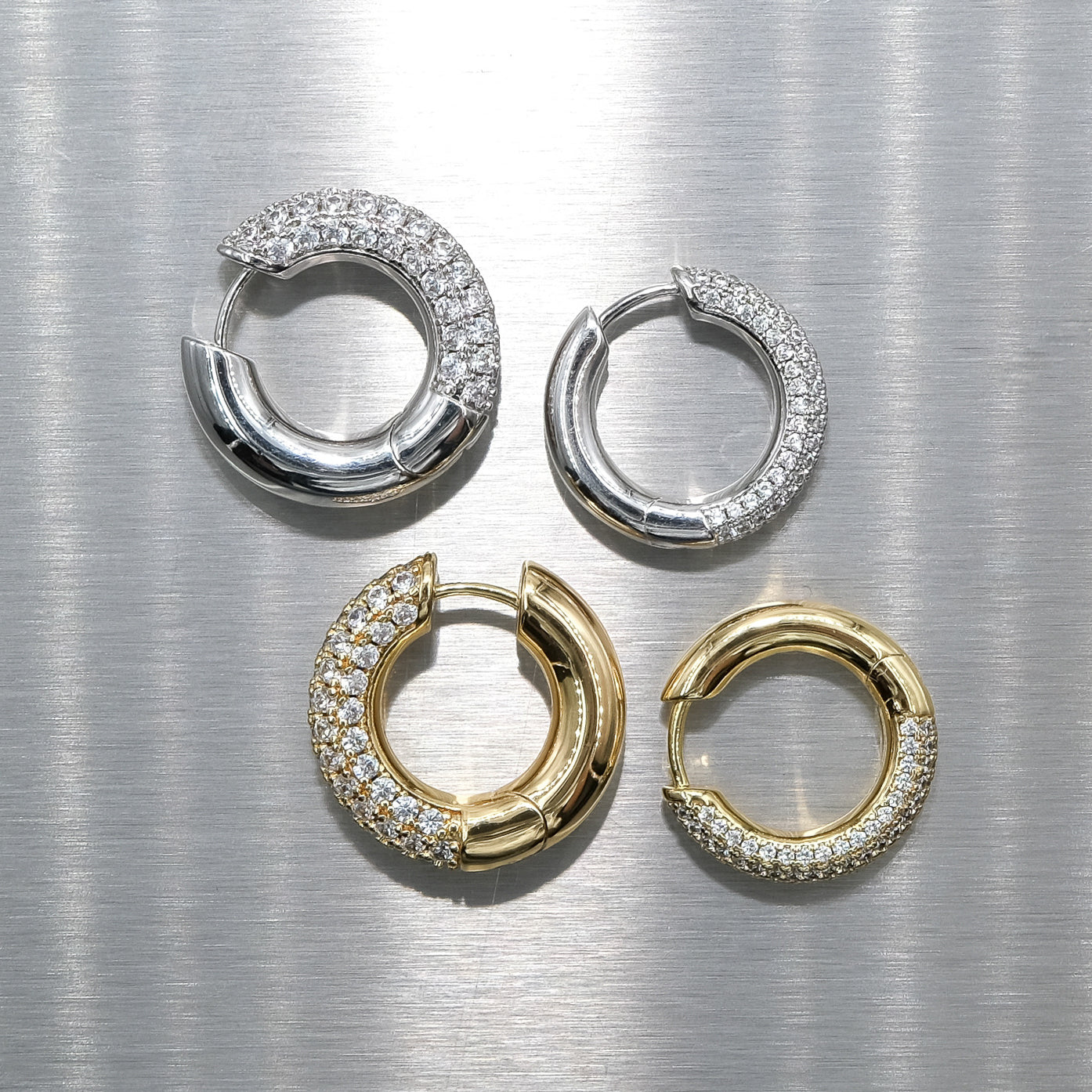 billion-avenue-chunky-kos-boucle-d-oreille-dor-e-23-mm image 6
