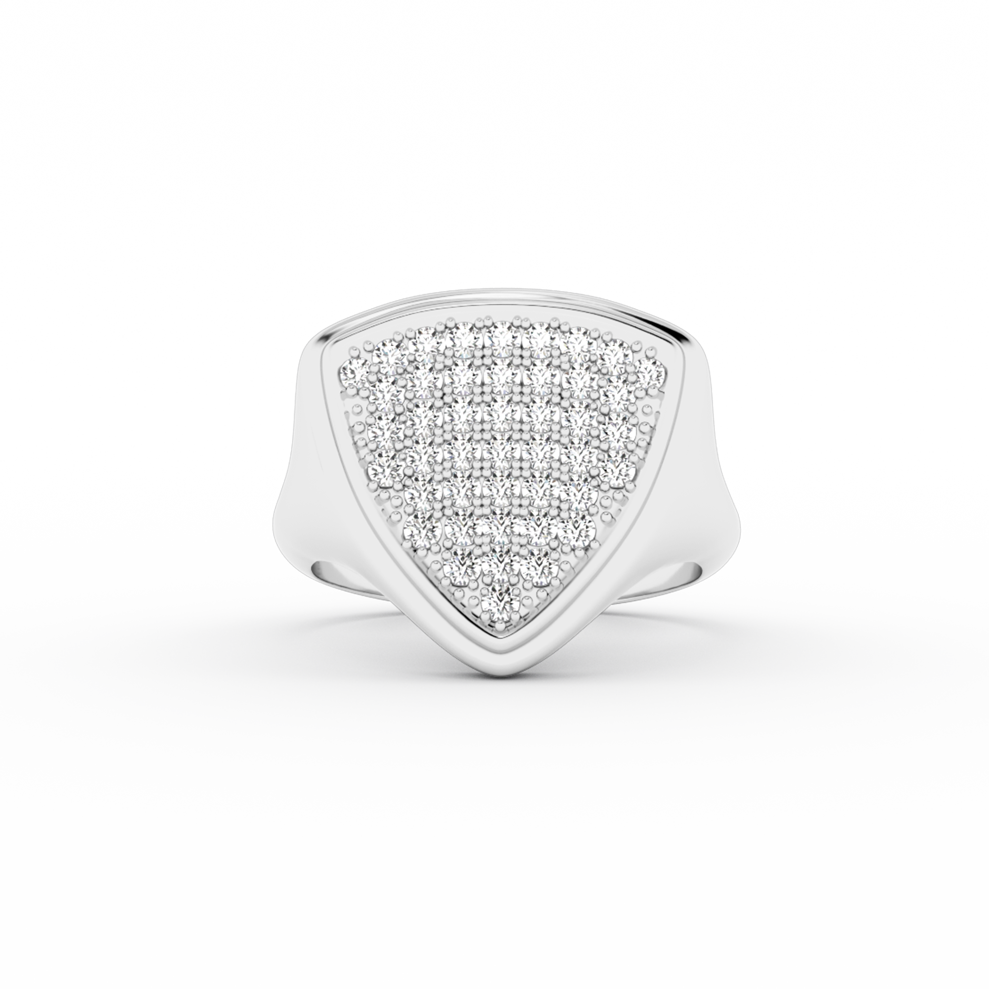 billion-avenue-triangle-signet-bague-dor-e-taille-54-5-zirconia image 5