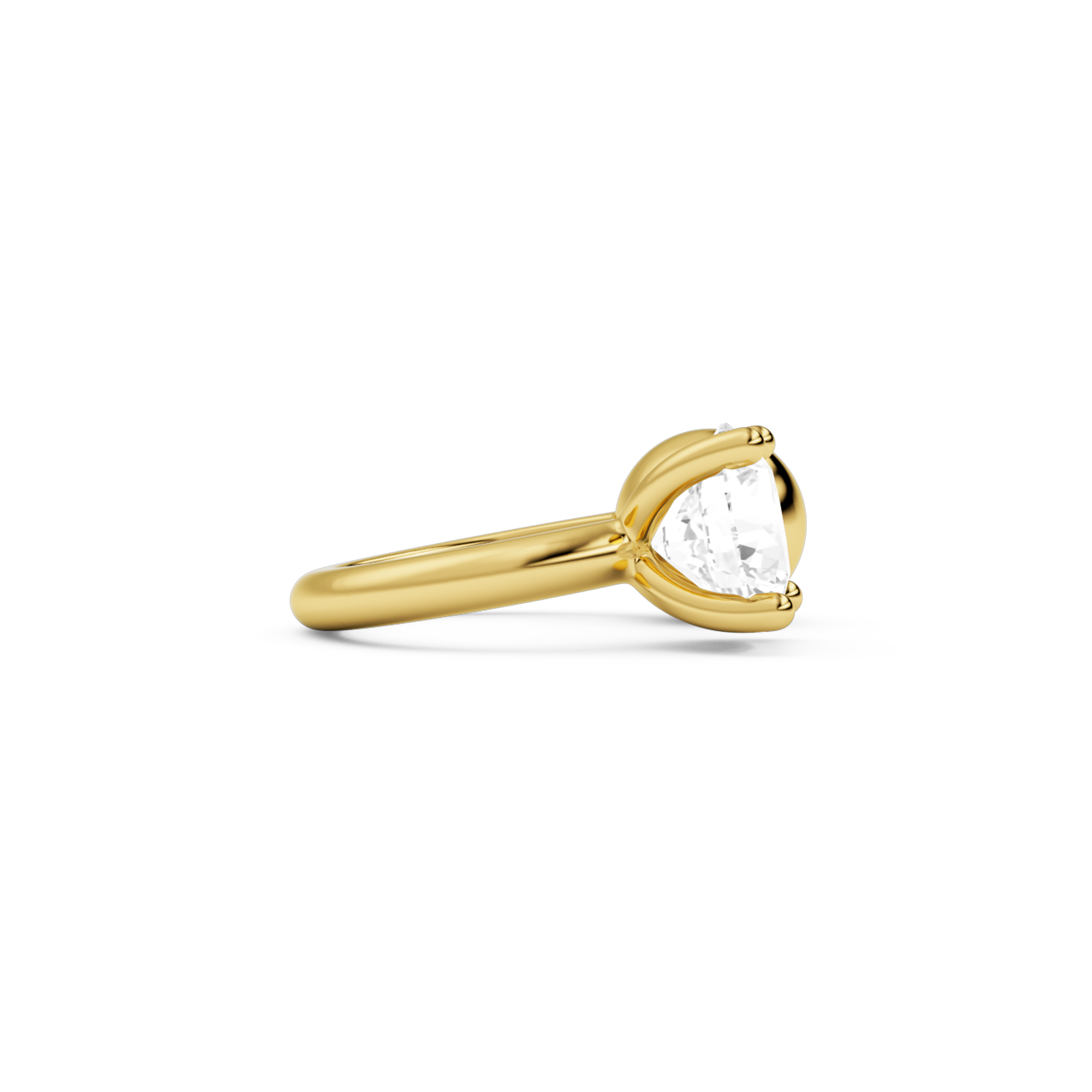 billion-avenue-ball-diamond-bague-dor-e-zirconia-ajustable image 4