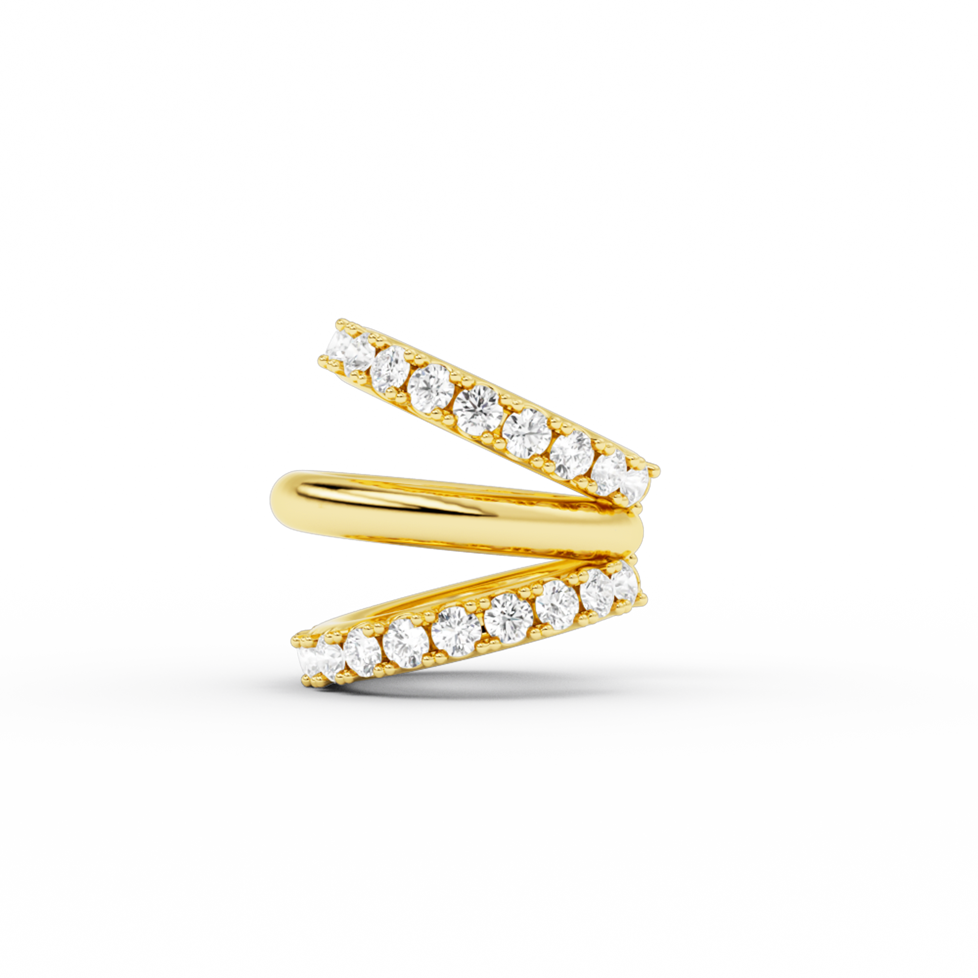 billion-avenue-mary-diamond-earcuff-16mm-dor-mono image 1