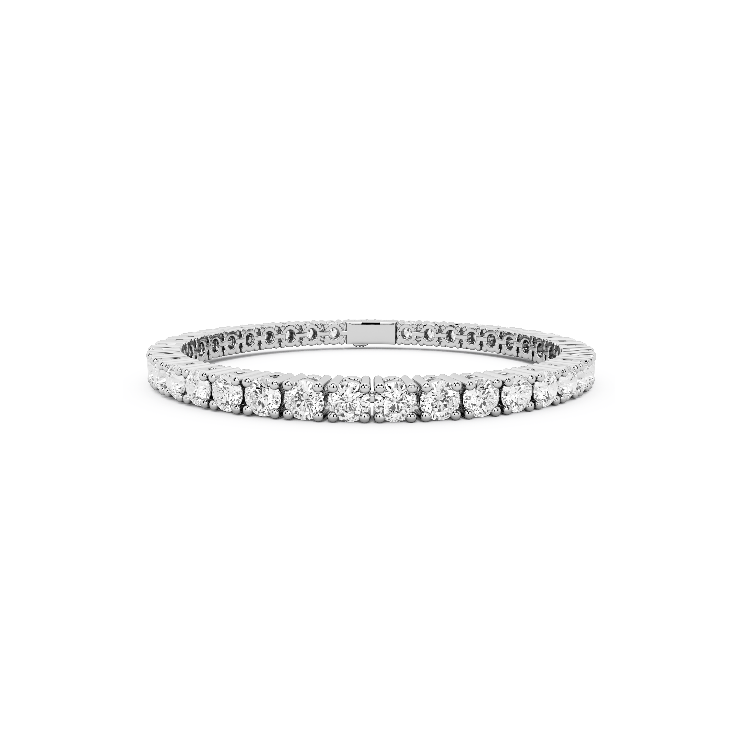 billion-avenue-tennis-diamond-bracelet-4mm-dor-17cm image 1