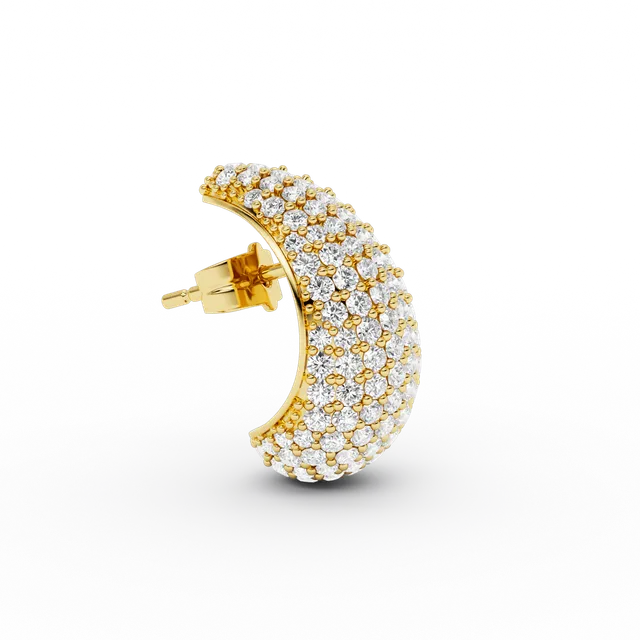 billion-avenue-small-bulb-diamond-puce-doreille-doree-zircon-24mm image 1