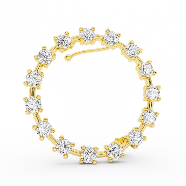 billion-avenue-ray-diamond-puce-doreille-doree-droite image 1